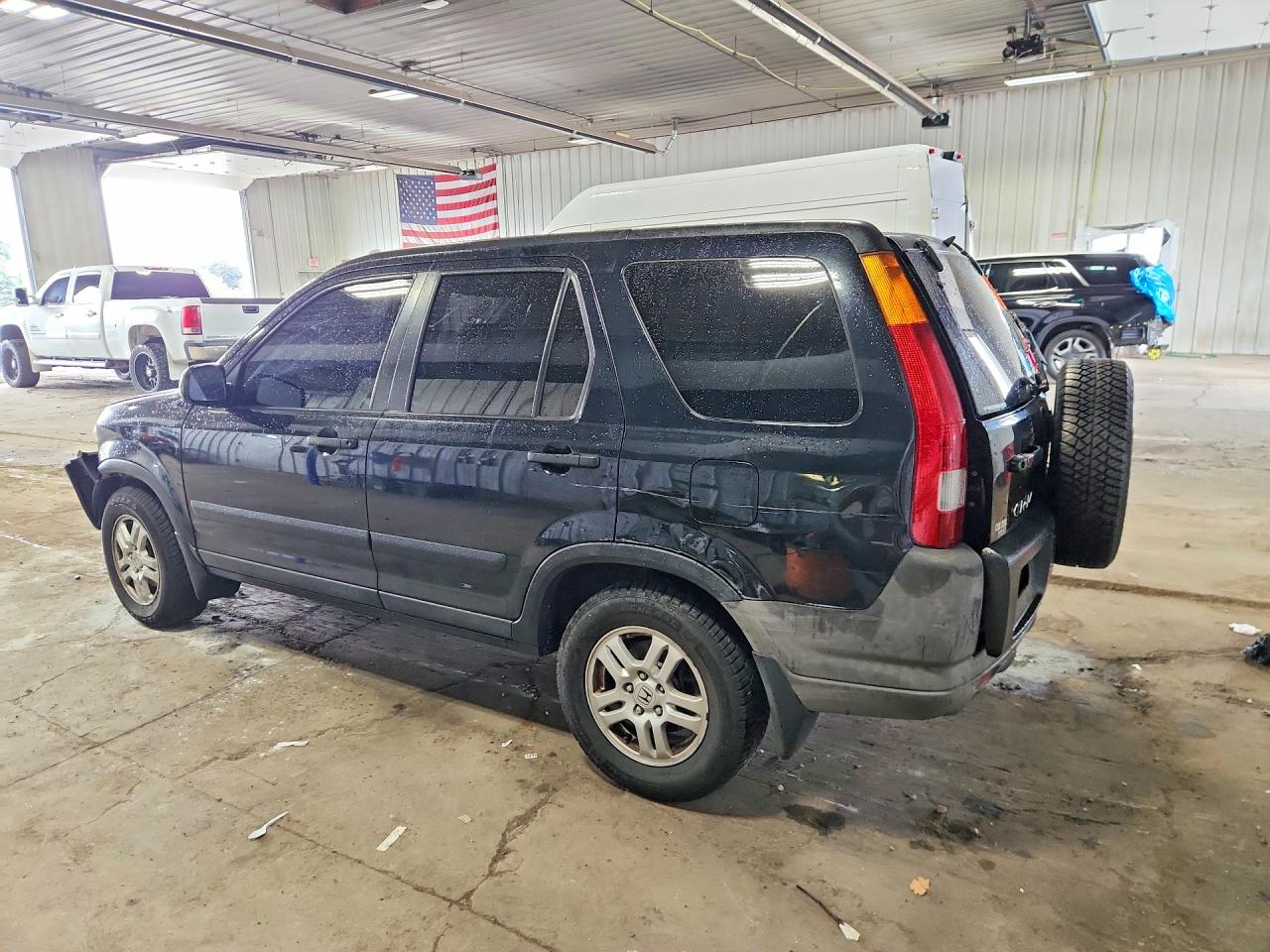 2003 Honda Cr-v Ex Black vin: SHSRD788X3U142269