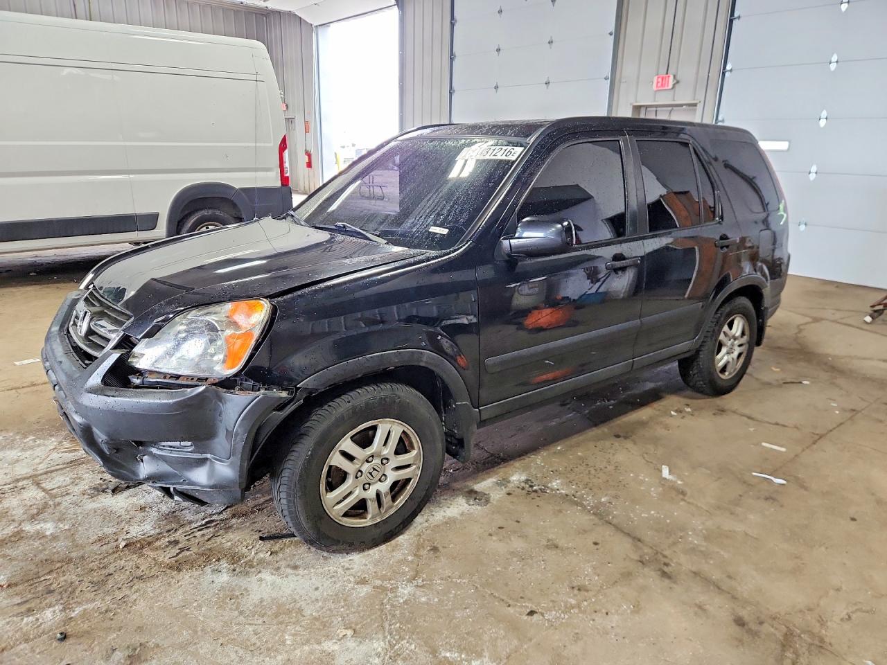 2003 Honda Cr-v Ex Black vin: SHSRD788X3U142269