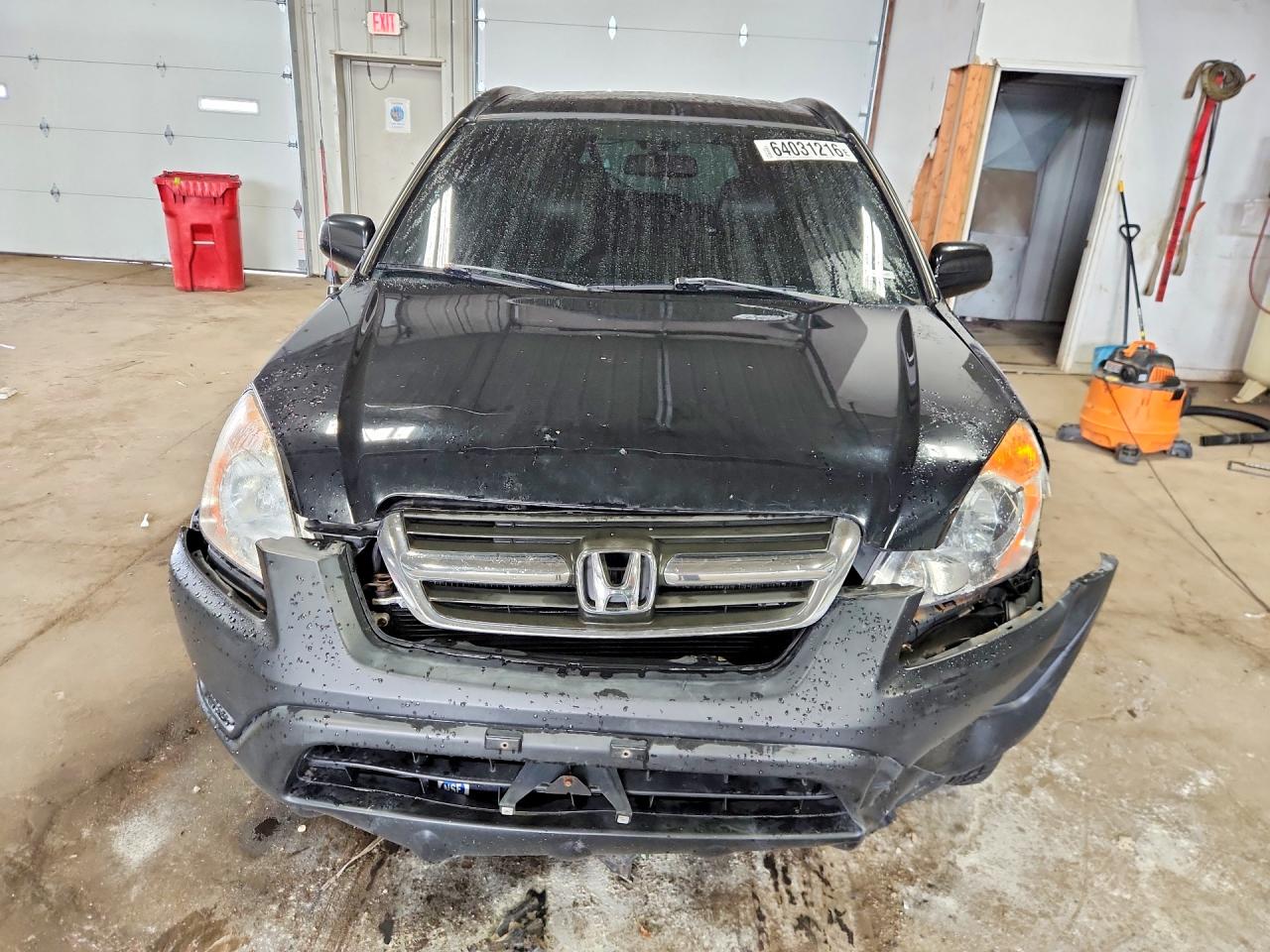 2003 Honda Cr-v Ex Black vin: SHSRD788X3U142269