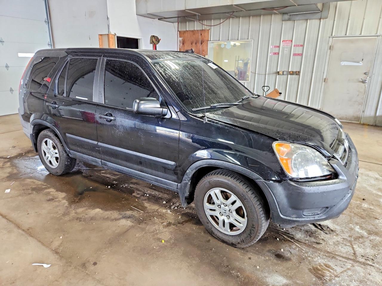 2003 Honda Cr-v Ex Black vin: SHSRD788X3U142269