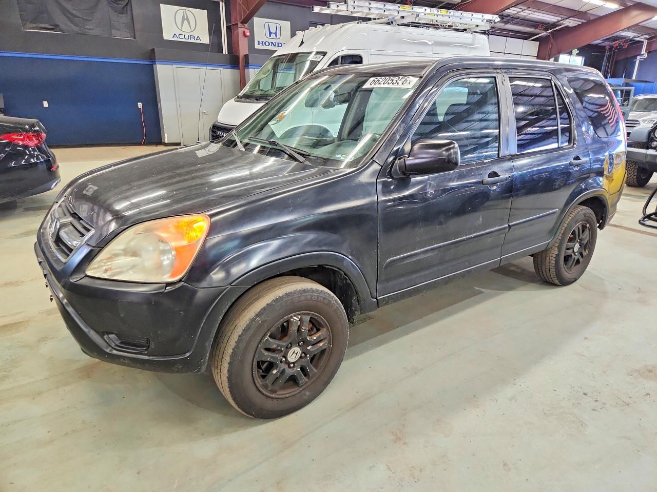2004 Honda Cr-v Ex Black vin: SHSRD788X4U209809