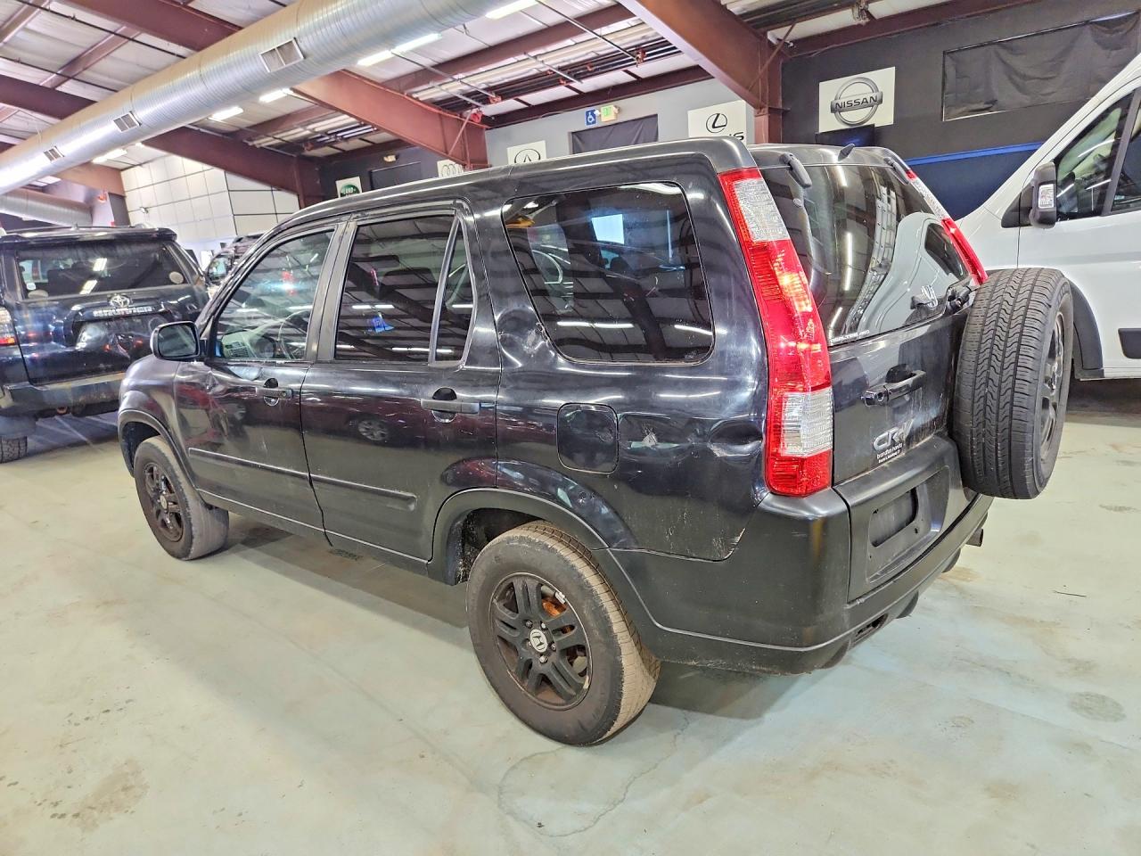 2004 Honda Cr-v Ex Black vin: SHSRD788X4U209809