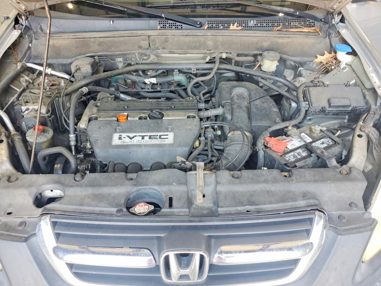2004 Honda Cr-v Ex Silver vin: SHSRD788X4U227291