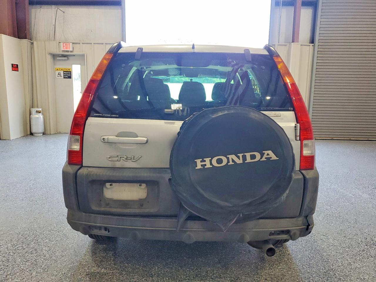 2004 Honda Cr-v Ex Silver vin: SHSRD788X4U227291