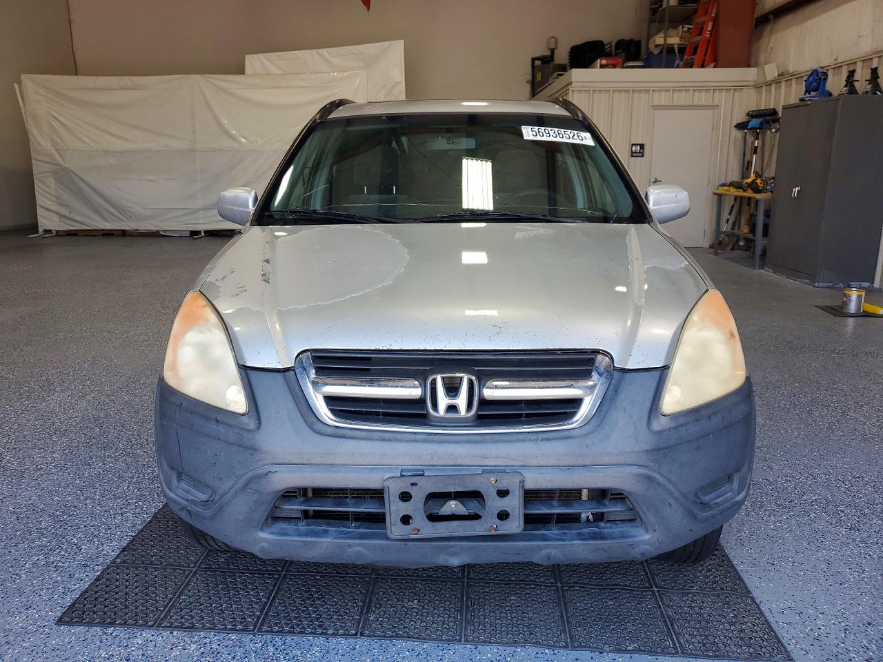 2004 Honda Cr-v Ex Silver vin: SHSRD788X4U227291