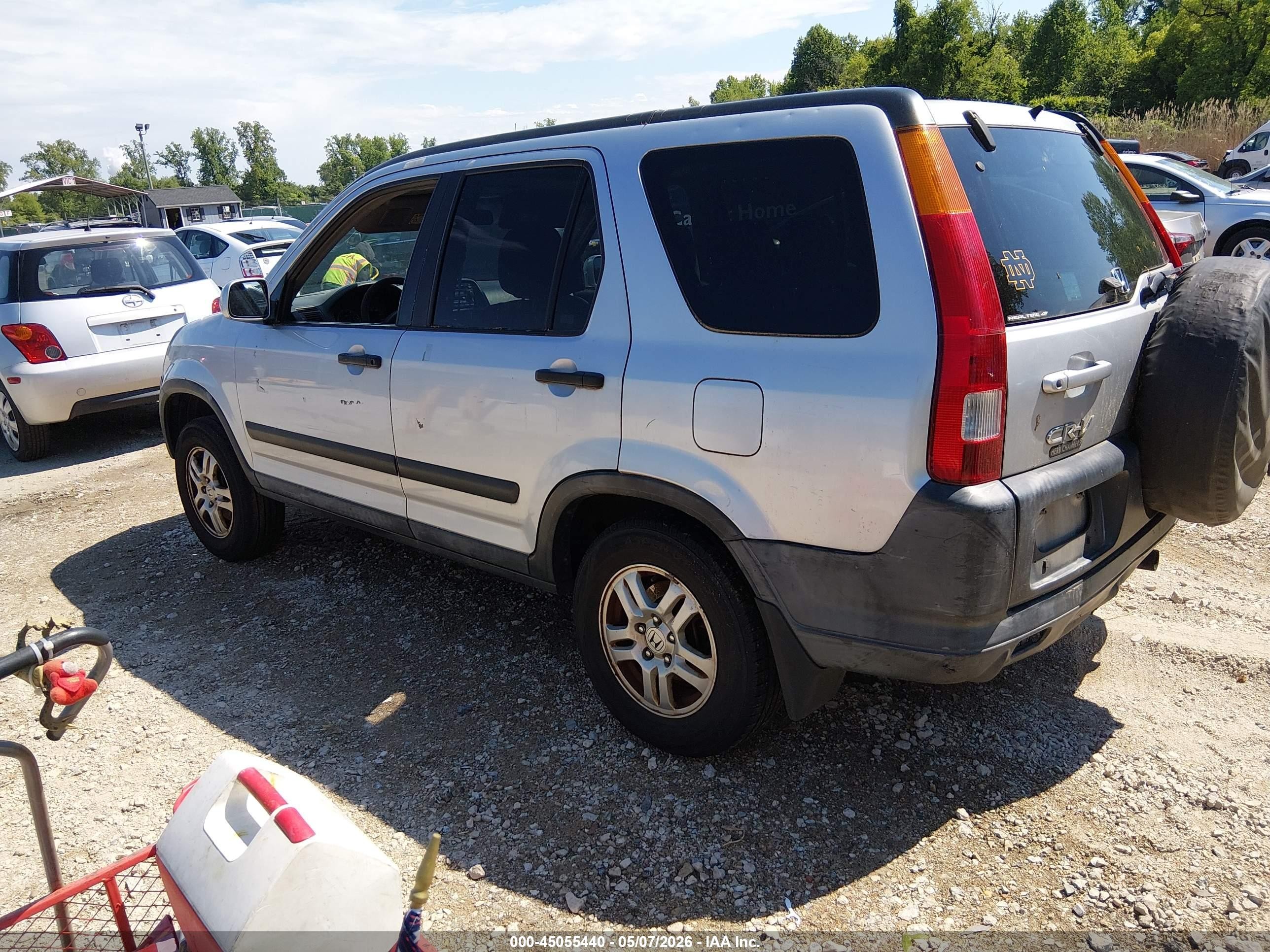 2004 Honda Cr-v Ex Серебряный vin: SHSRD788X4U253678