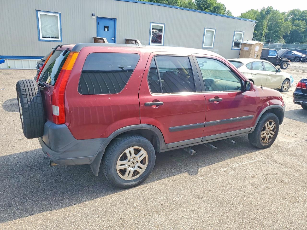 2004 Honda Cr-v Ex Бордовый vin: SHSRD788X4U254460