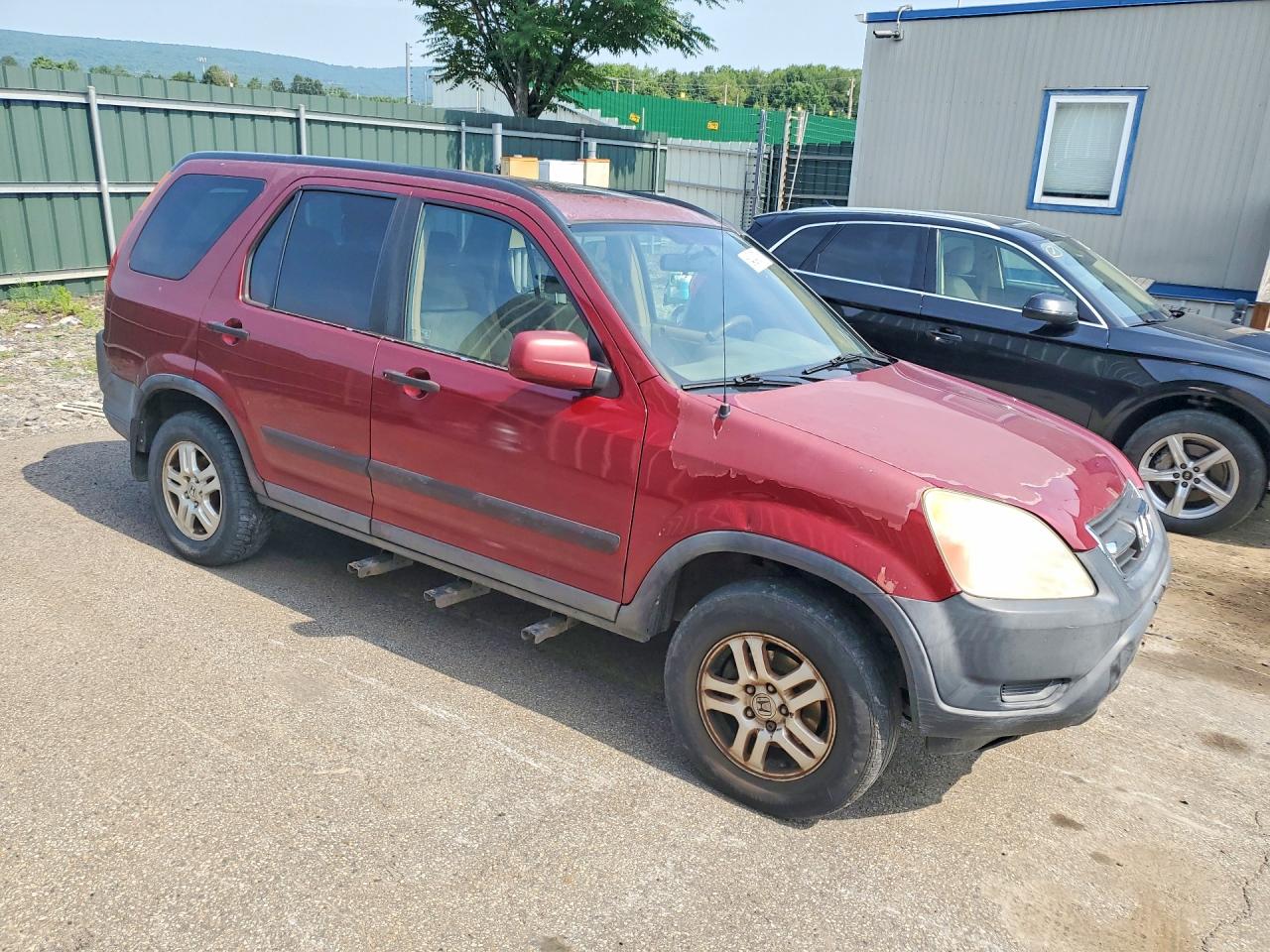 2004 Honda Cr-v Ex Бордовый vin: SHSRD788X4U254460