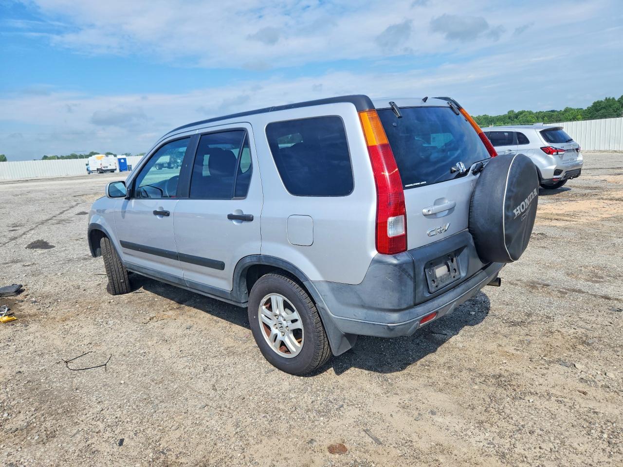 2004 Honda Cr-v Ex Silver vin: SHSRD788X4U255429