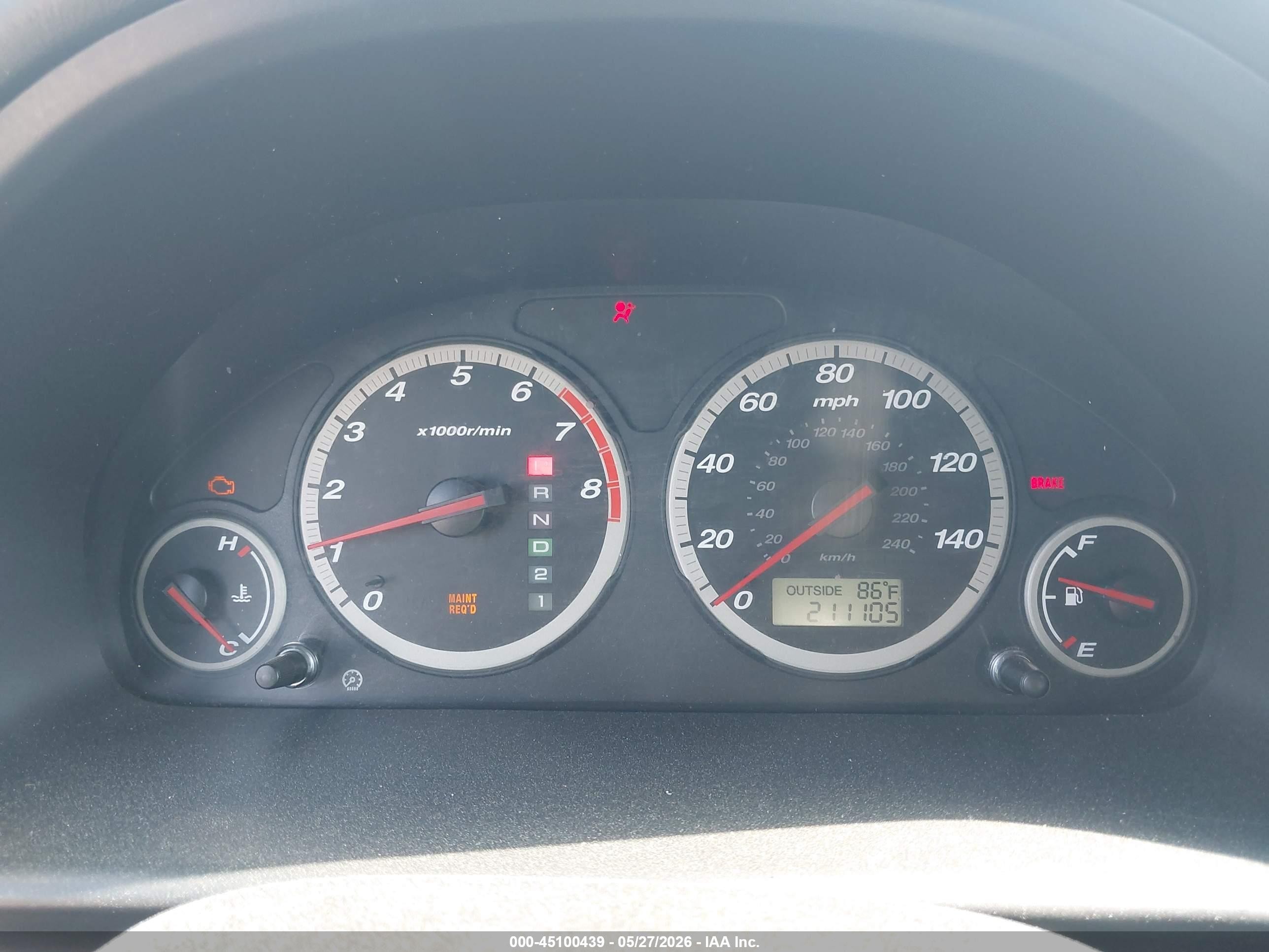 2005 Honda Cr-v Ex Золотой vin: SHSRD788X5U312441