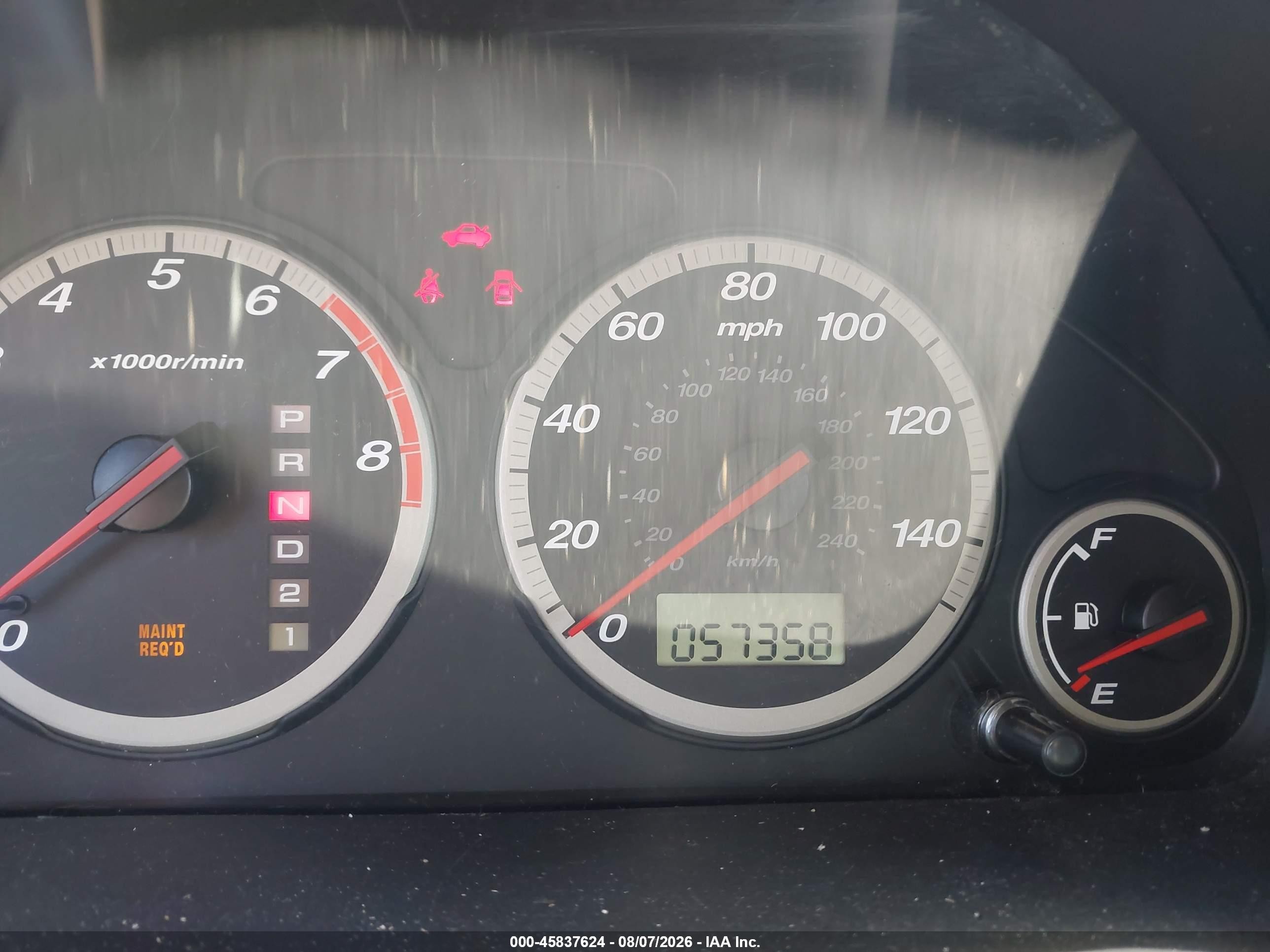 2005 Honda Cr-v Ex Black vin: SHSRD788X5U323715
