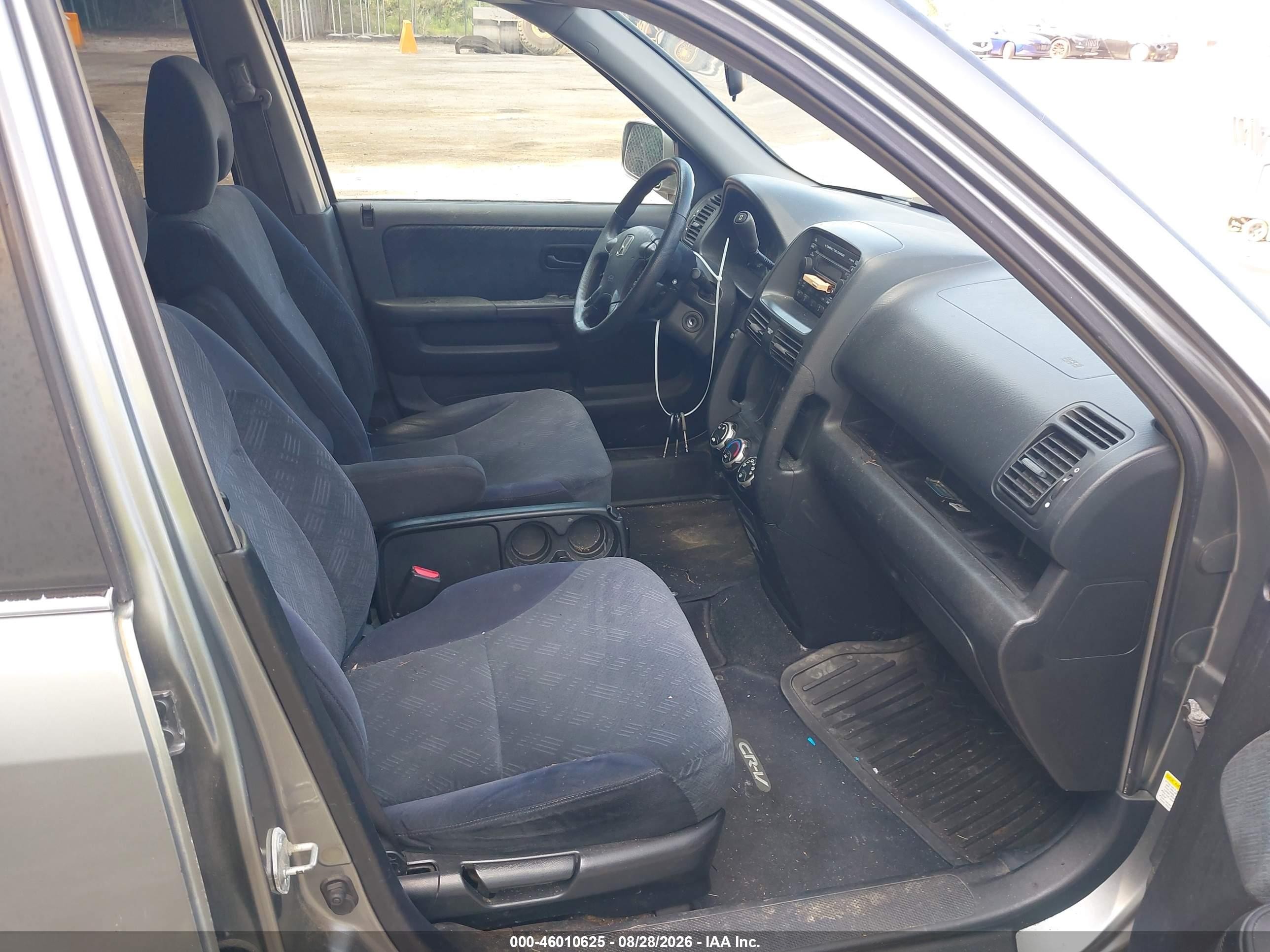 2005 Honda Cr-v Ex Gray vin: SHSRD788X5U336707