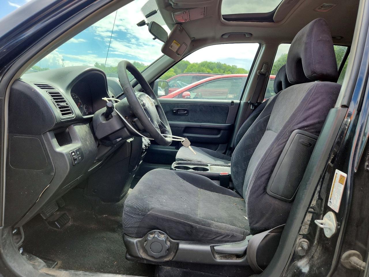 2006 Honda Cr-v Ex Black vin: SHSRD788X6U400956