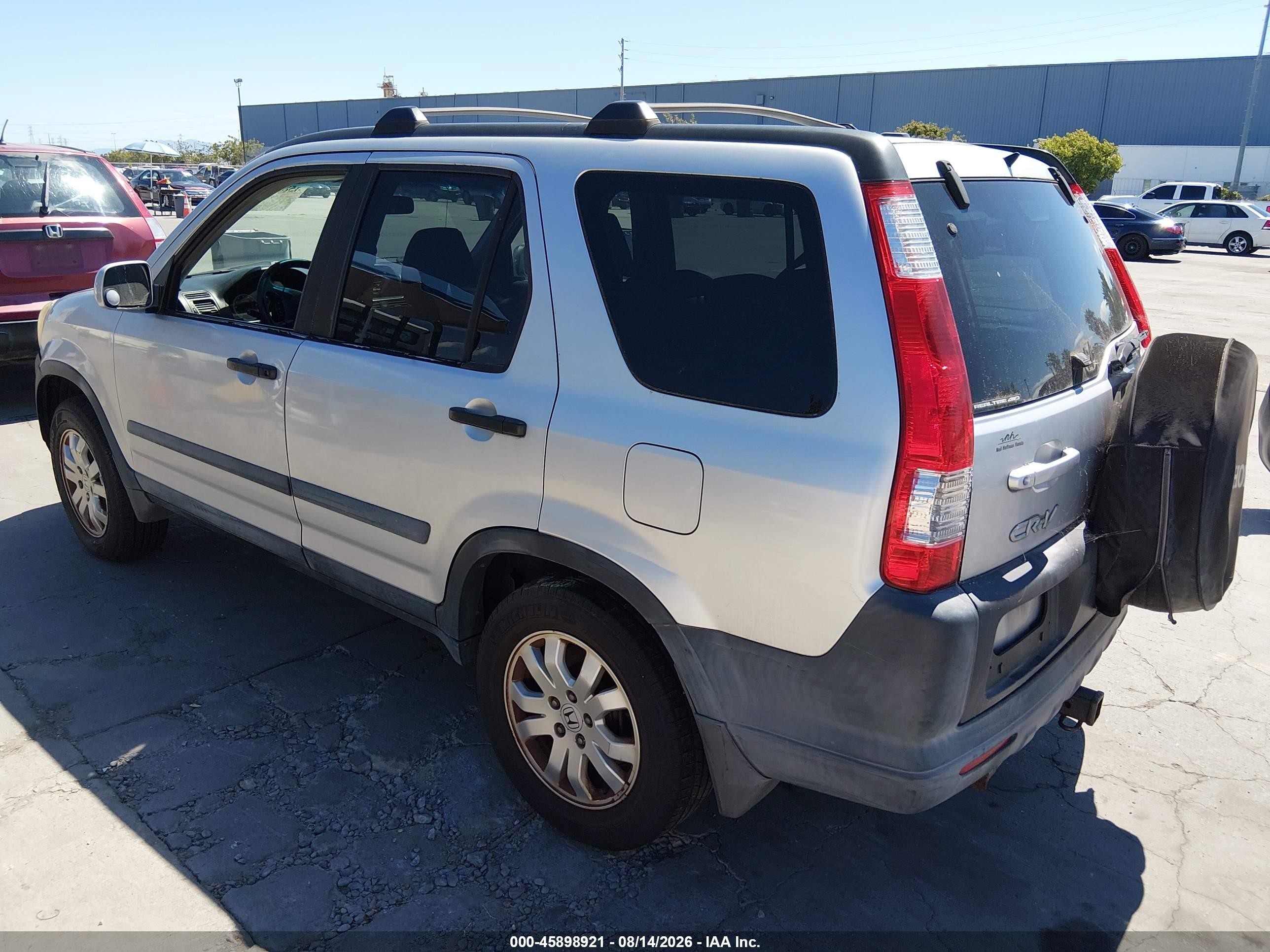 2006 Honda Cr-v Ex Серый vin: SHSRD788X6U407342