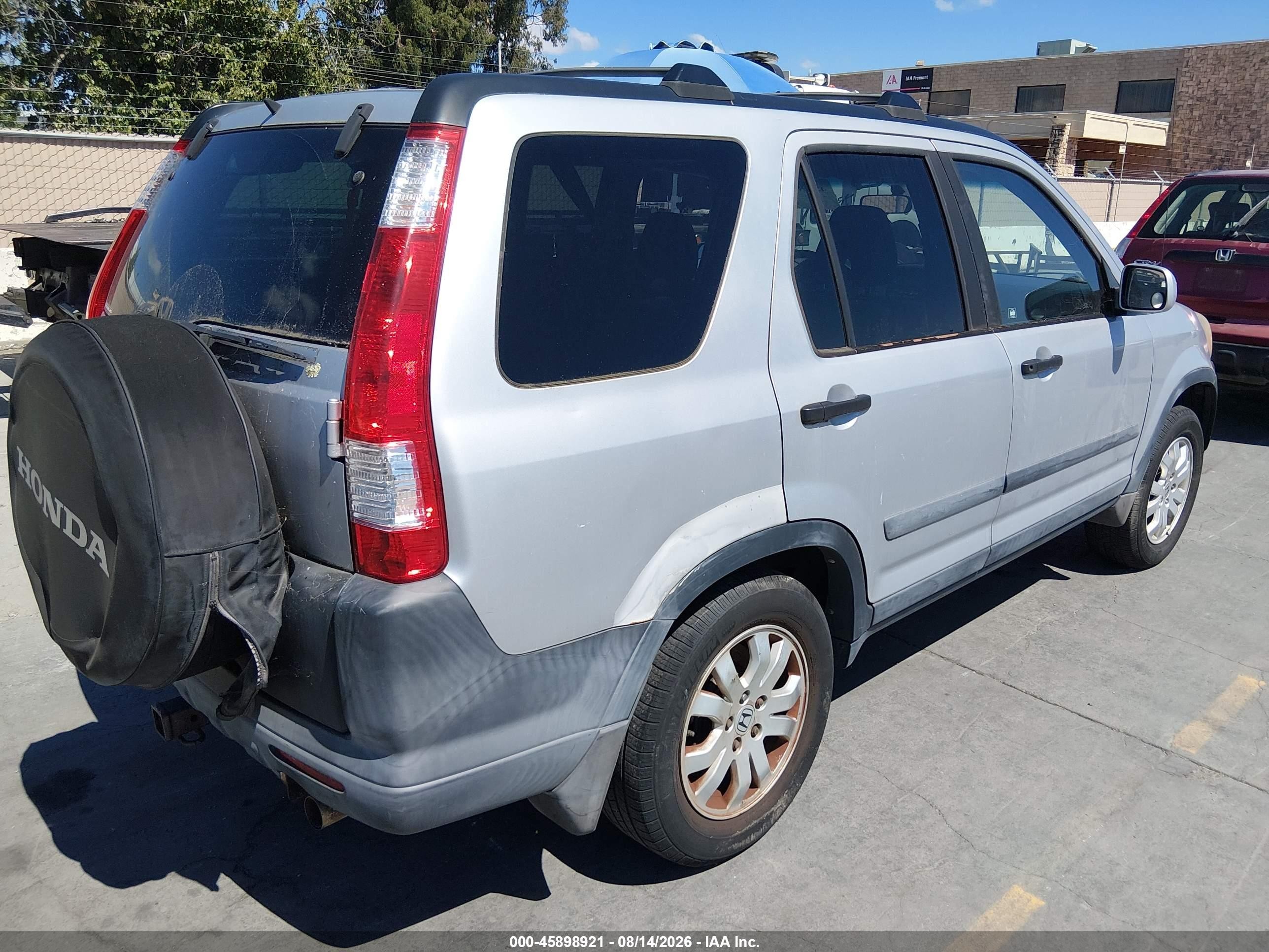 2006 Honda Cr-v Ex Серый vin: SHSRD788X6U407342