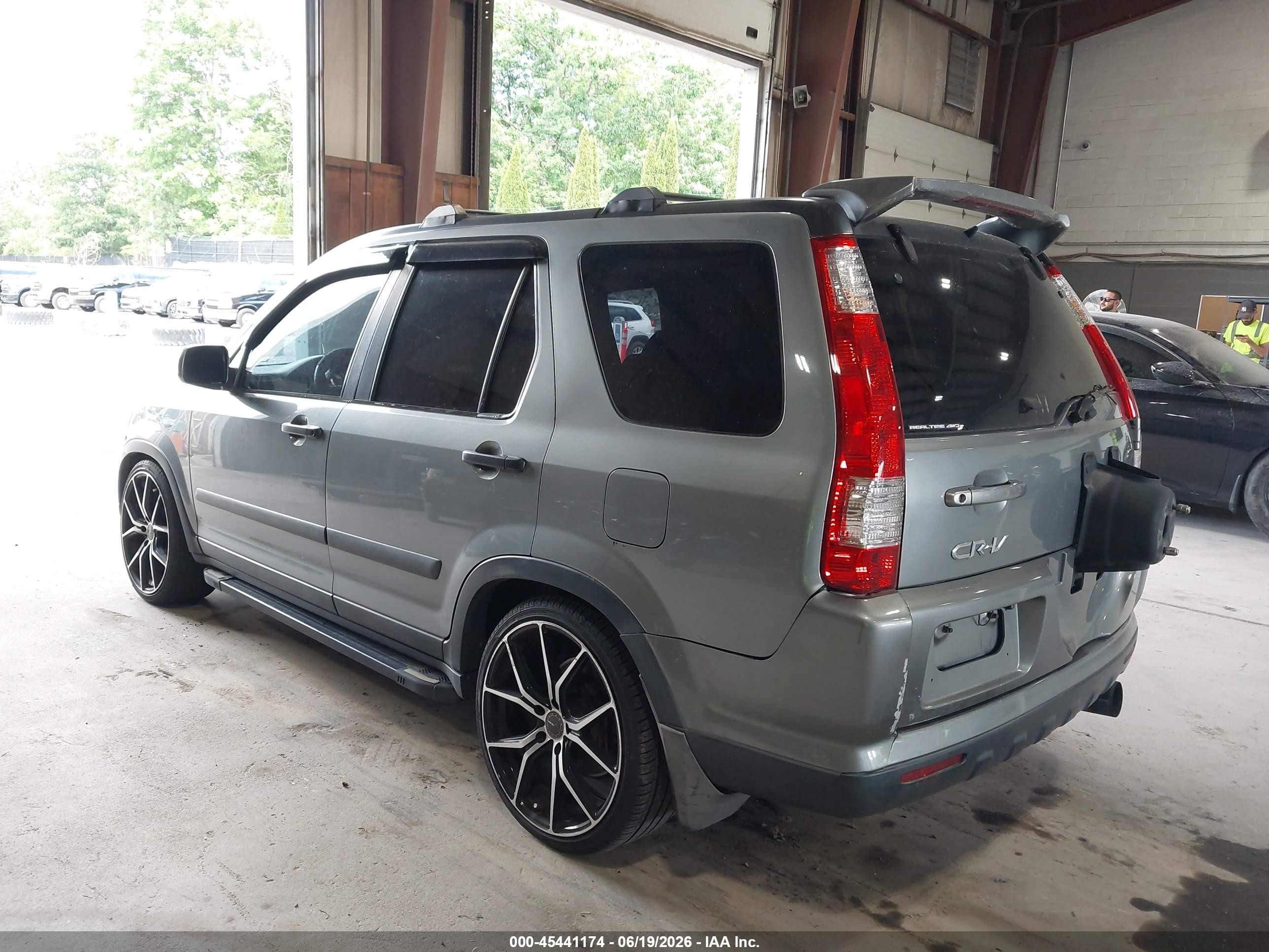 2006 Honda Cr-v Ex Gray vin: SHSRD788X6U429972