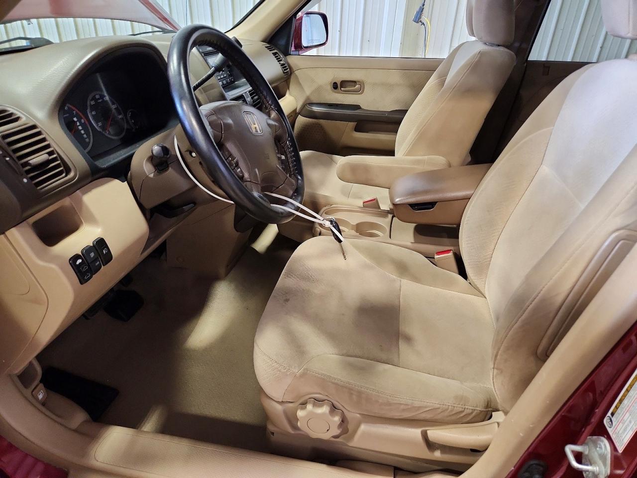 2006 Honda Cr-v Ex Red vin: SHSRD788X6U430474