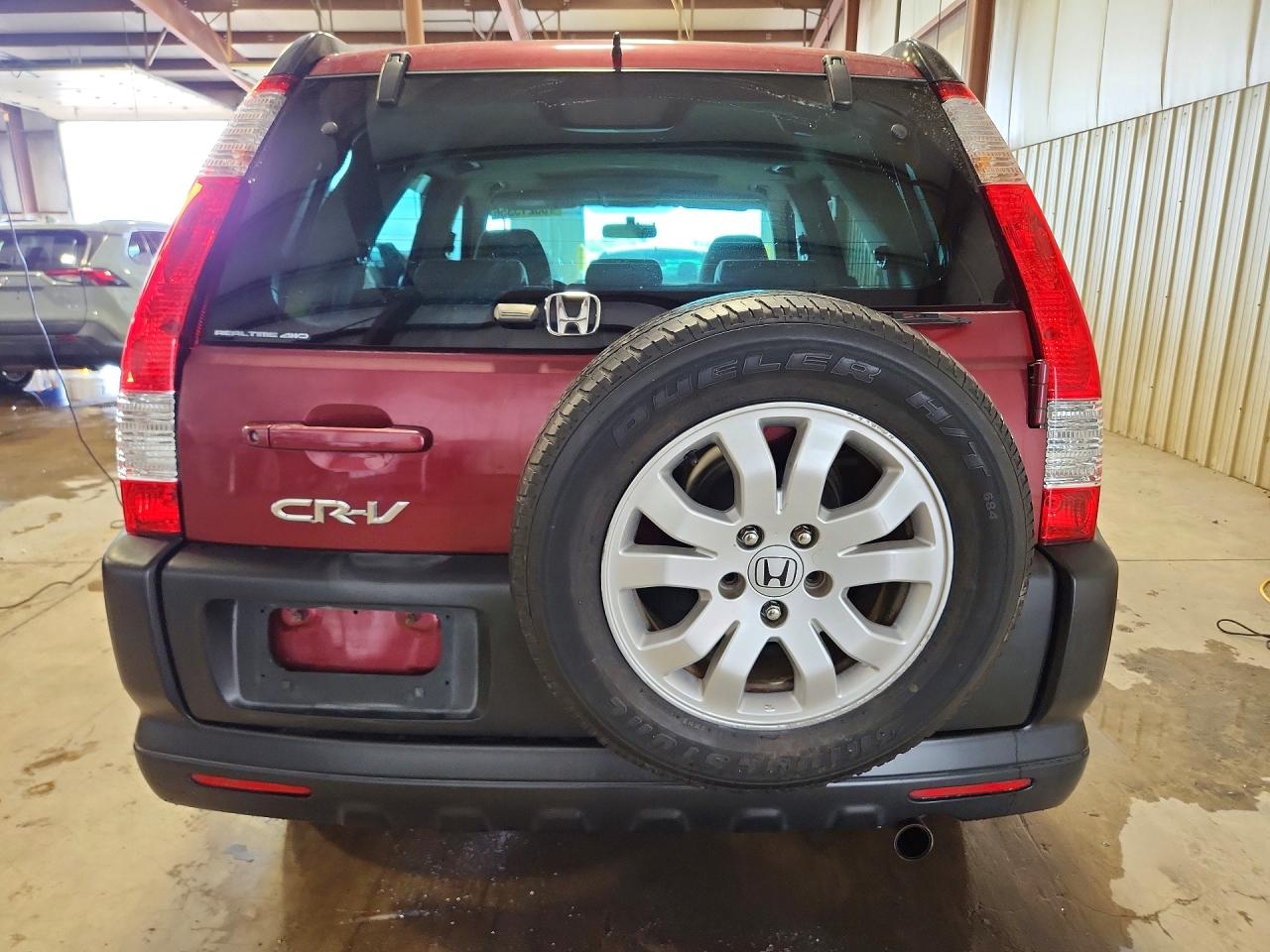 2006 Honda Cr-v Ex Red vin: SHSRD788X6U430474