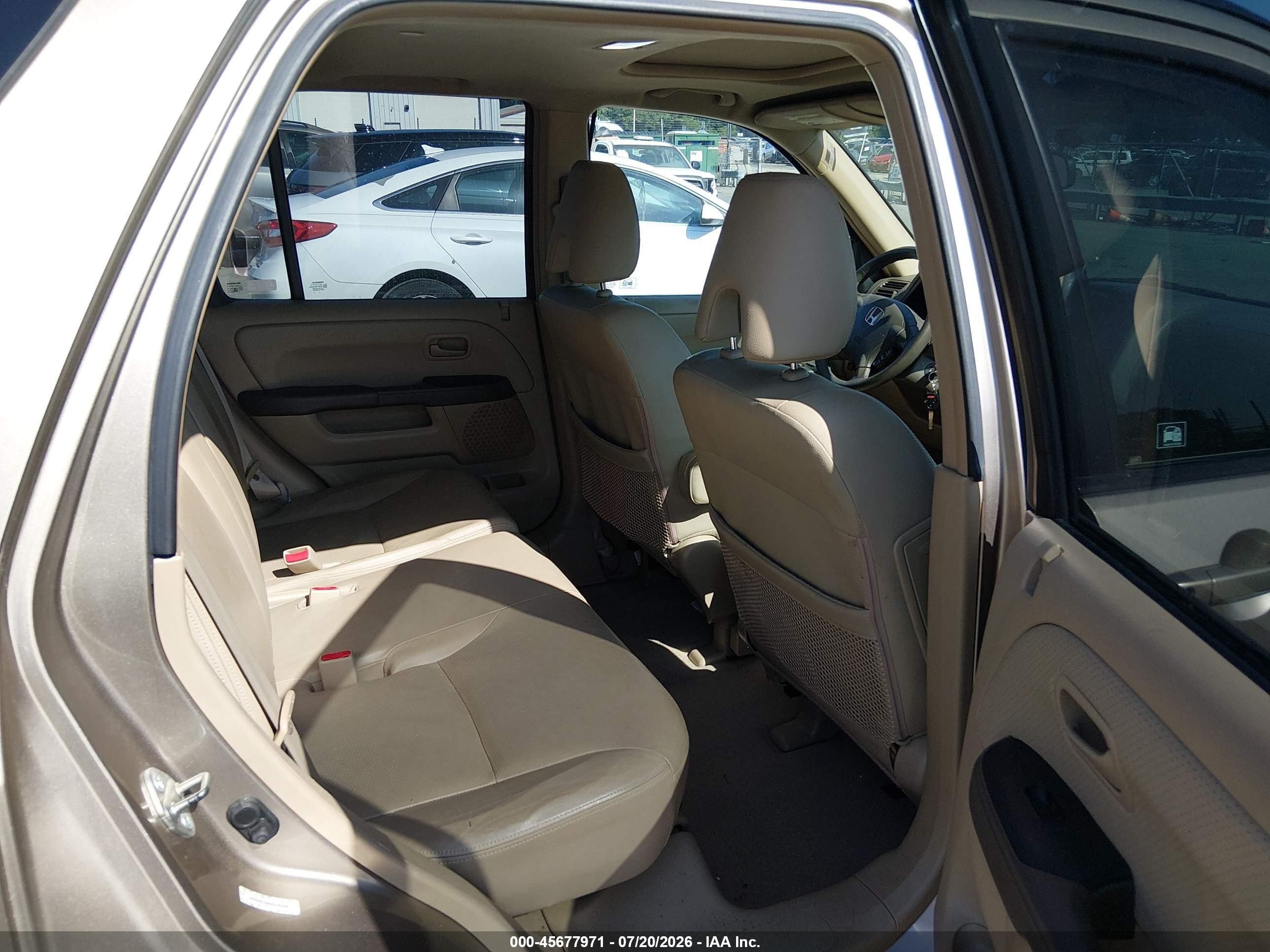 2006 Honda Cr-v Se Brown vin: SHSRD78906U404961