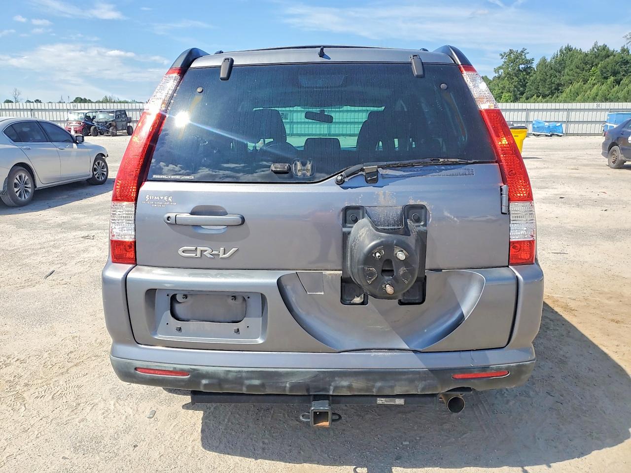 2006 Honda Cr-v Se Blue vin: SHSRD78906U418634