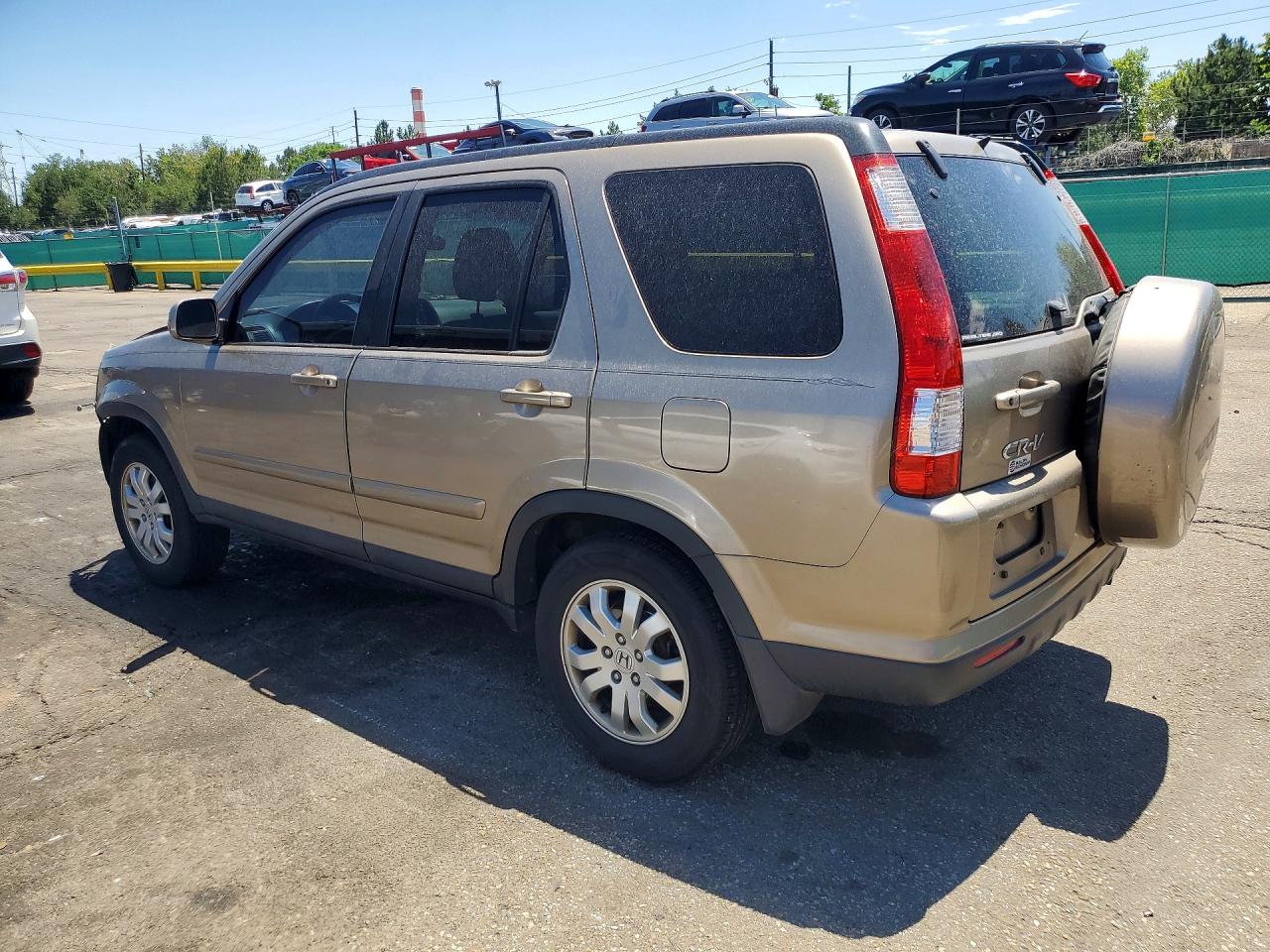 2006 Honda Cr-v Se Gold vin: SHSRD78906U424403