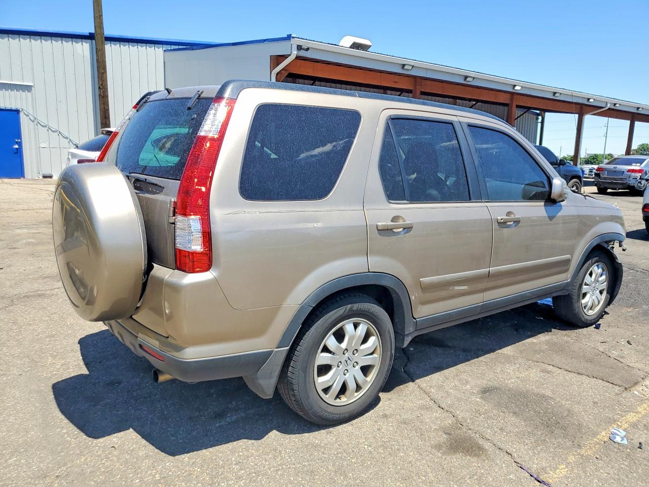 2006 Honda Cr-v Se Gold vin: SHSRD78906U424403