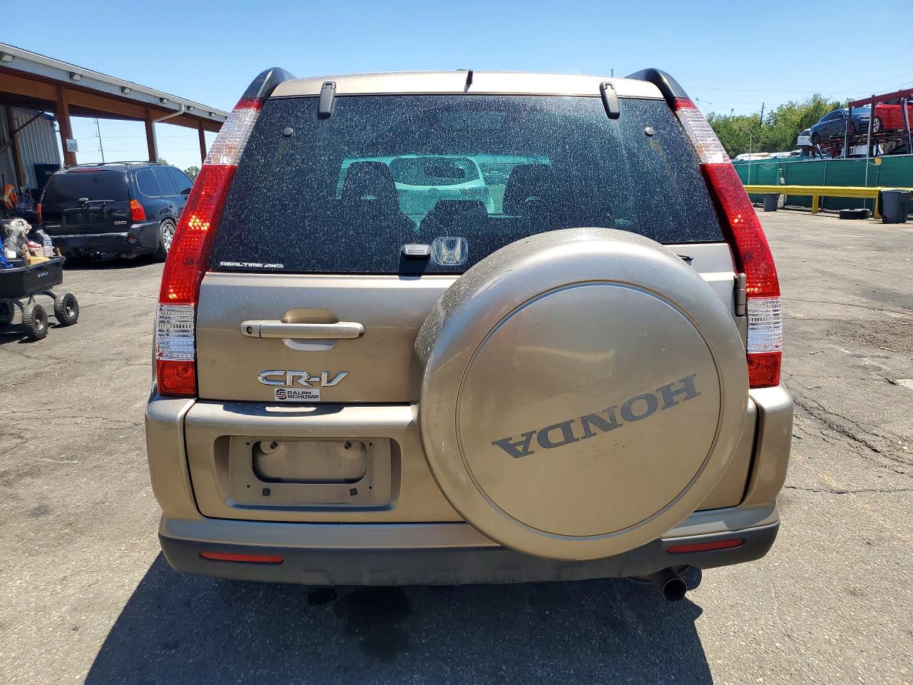 2006 Honda Cr-v Se Gold vin: SHSRD78906U424403