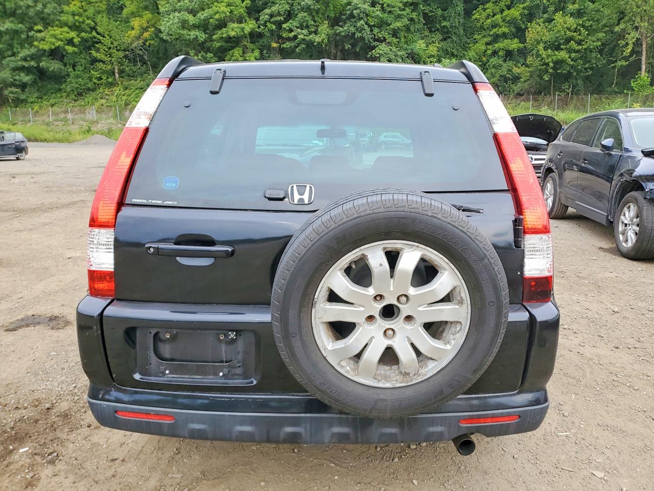 2006 Honda Cr-v Se Black vin: SHSRD78906U425664