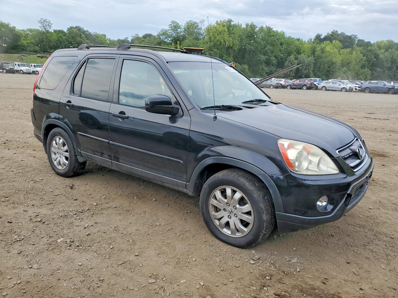 2006 Honda Cr-v Se Black vin: SHSRD78906U425664
