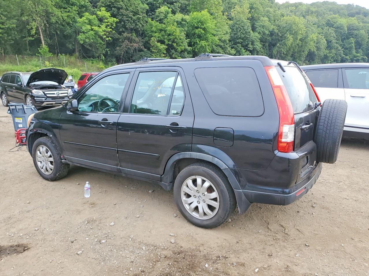 2006 Honda Cr-v Se Black vin: SHSRD78906U425664