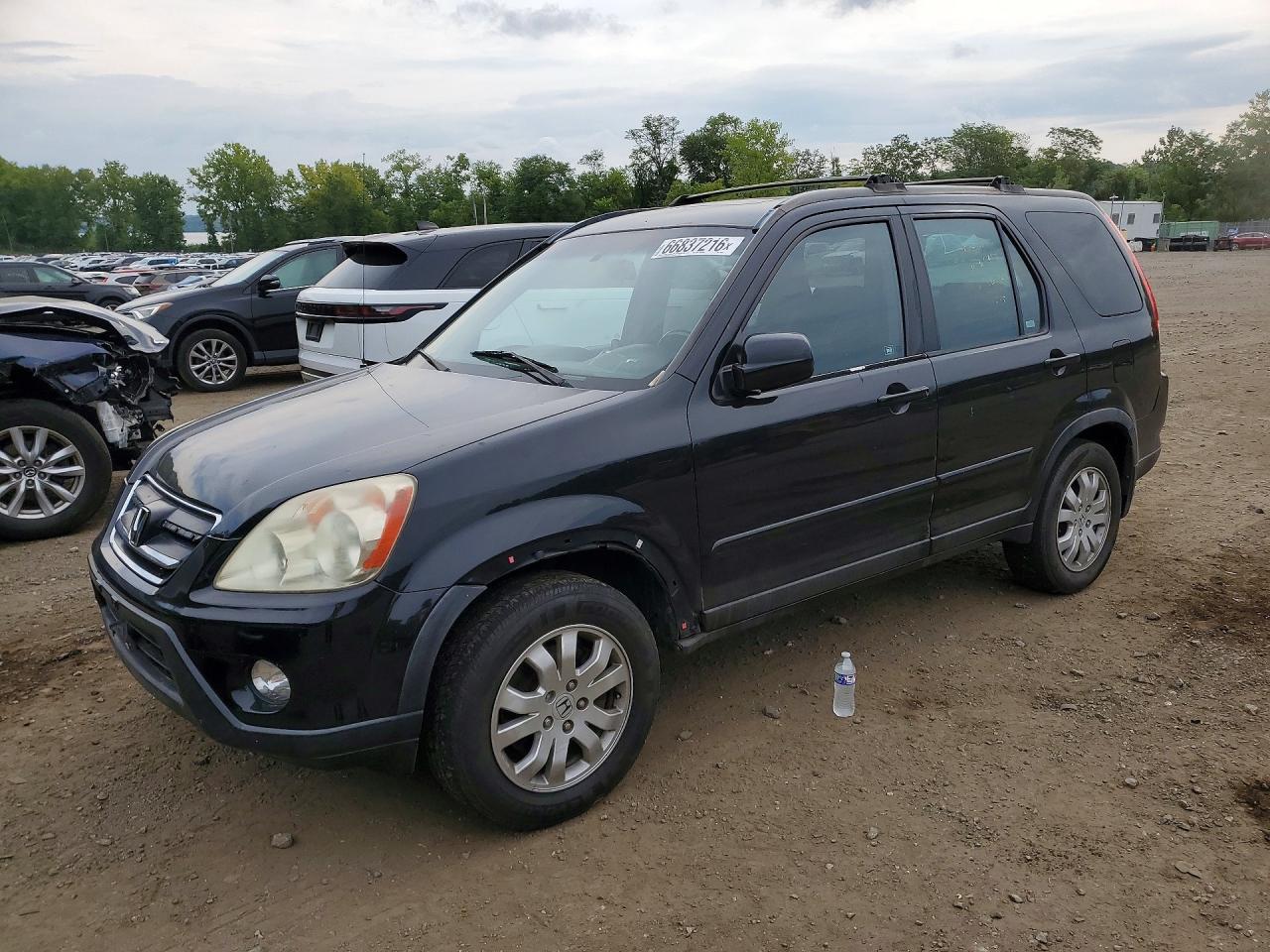 2006 Honda Cr-v Se Черный vin: SHSRD78906U425664