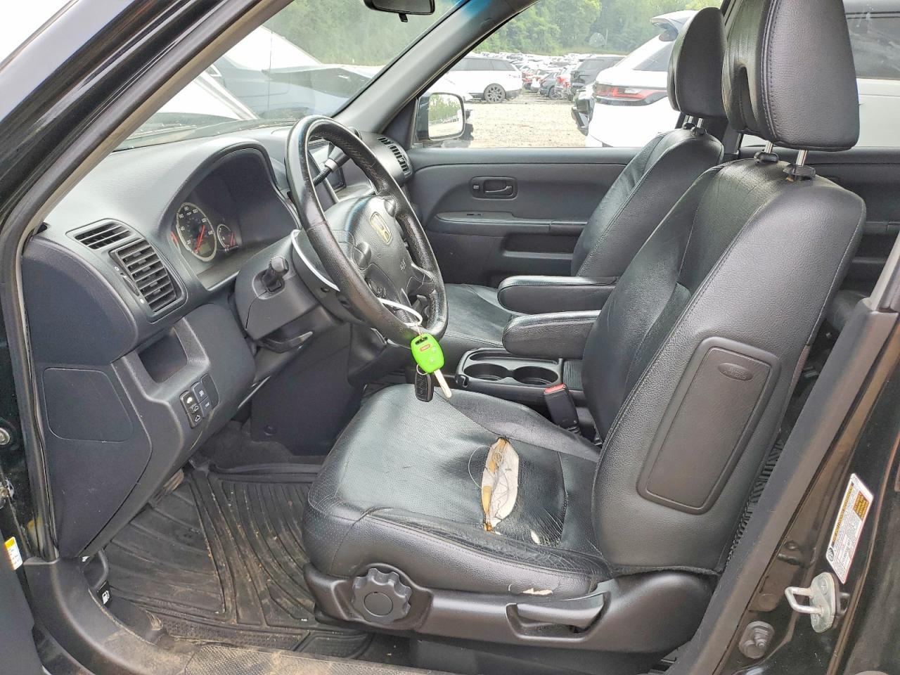 2006 Honda Cr-v Se Black vin: SHSRD78906U425664