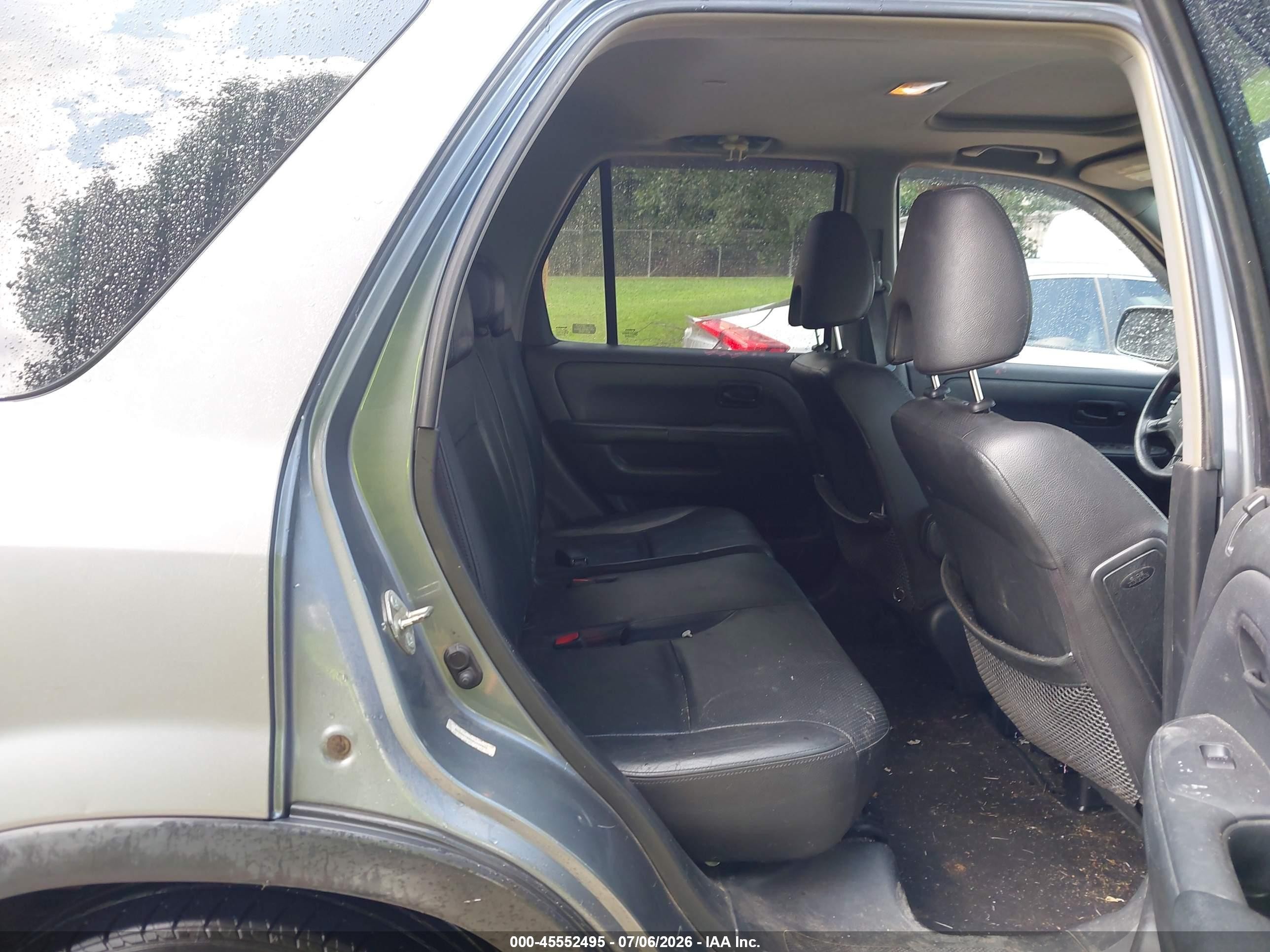 2006 Honda Cr-v Se Gray vin: SHSRD78906U432825