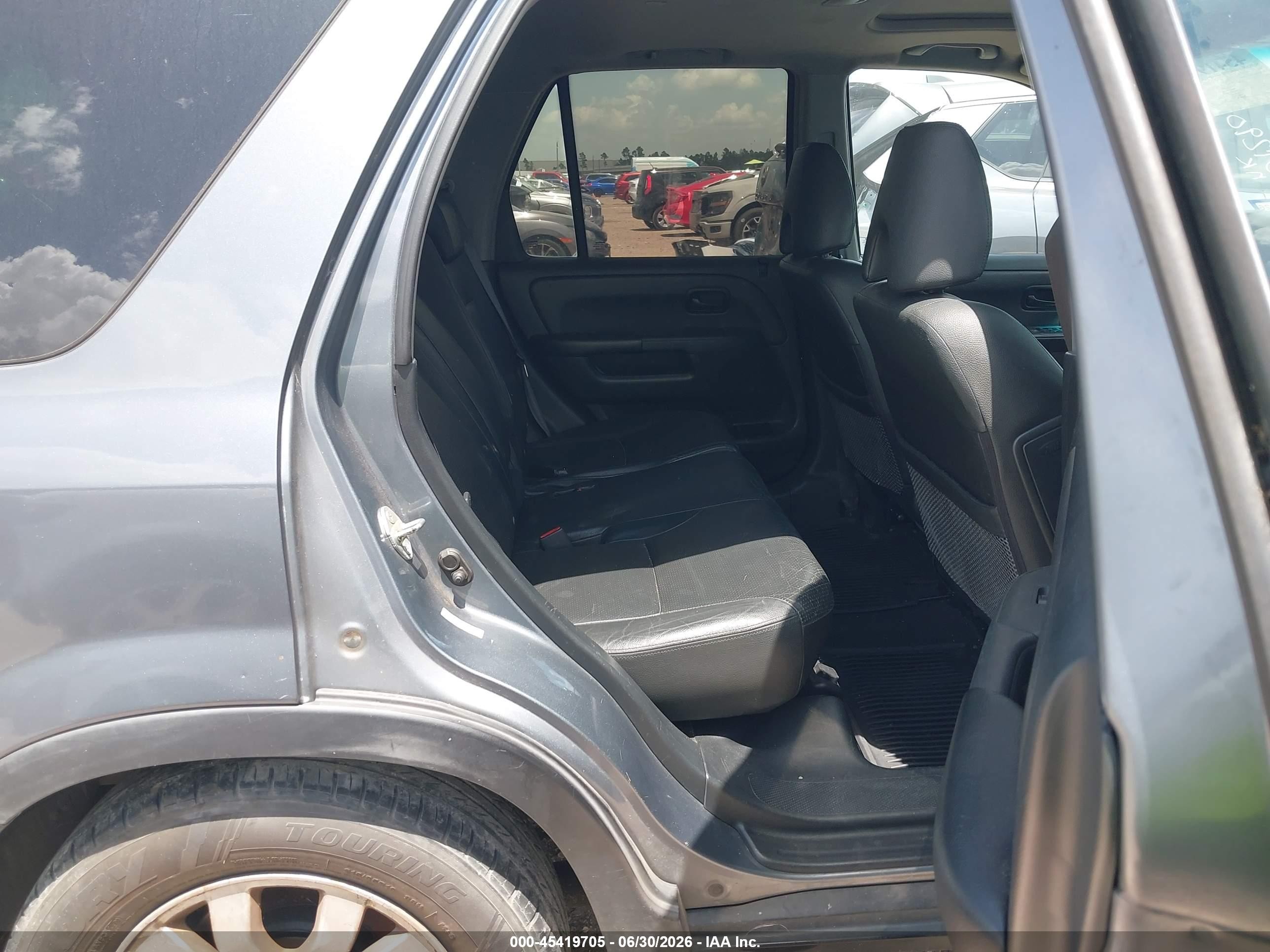 2006 Honda Cr-v Se Gray vin: SHSRD78906U439290