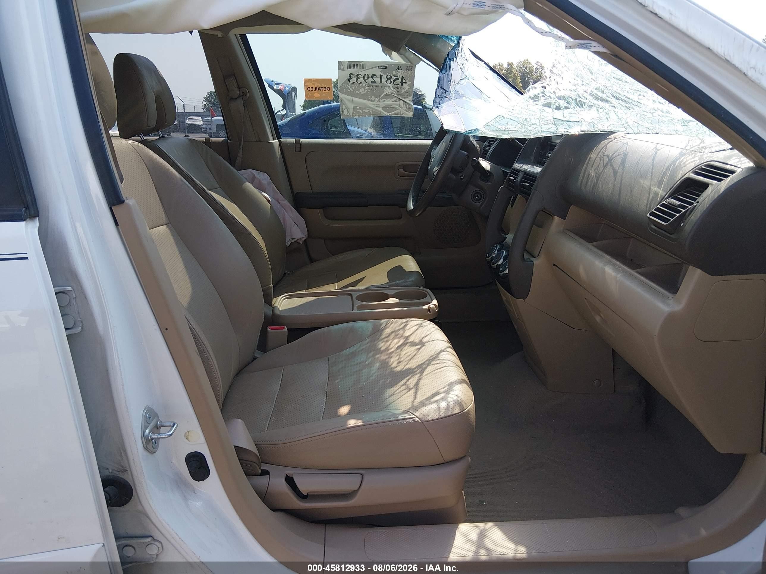 2005 Honda Cr-v Se White vin: SHSRD78915U325541