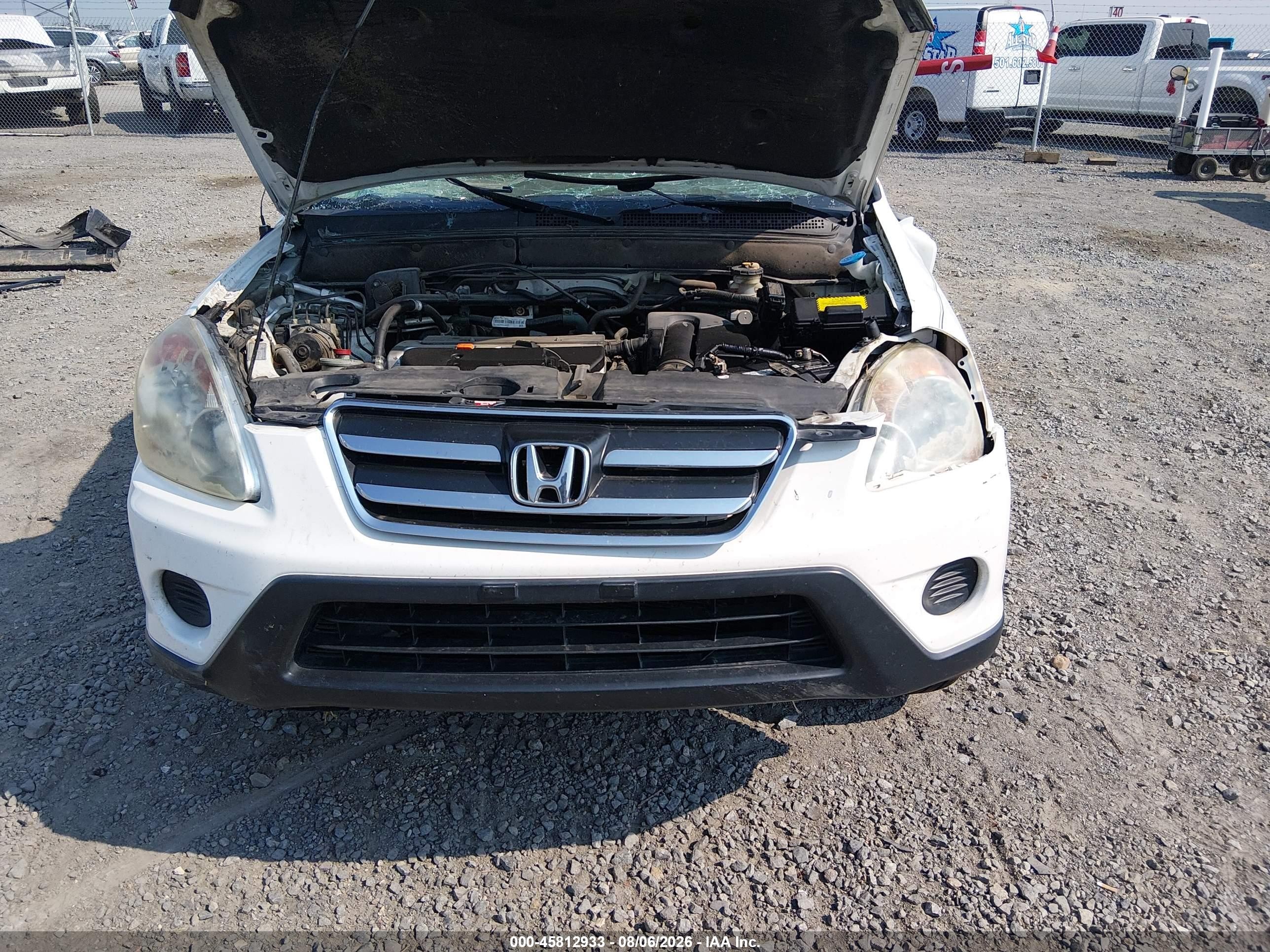 2005 Honda Cr-v Se White vin: SHSRD78915U325541