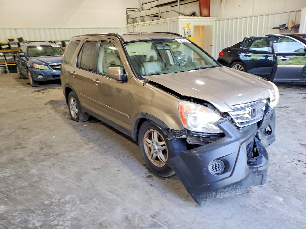 2006 Honda Cr-v Se/ex Tan vin: SHSRD78916U417024