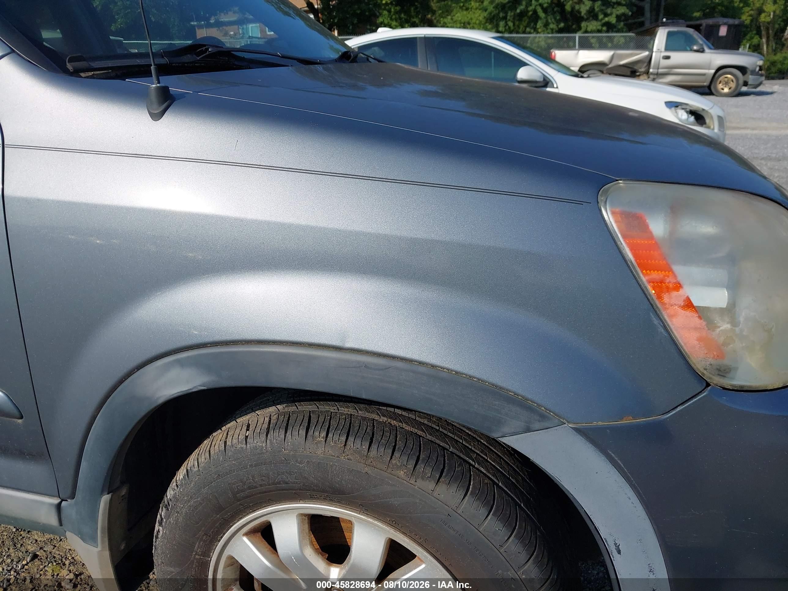 2005 Honda Cr-v Se Gray vin: SHSRD78925U319960