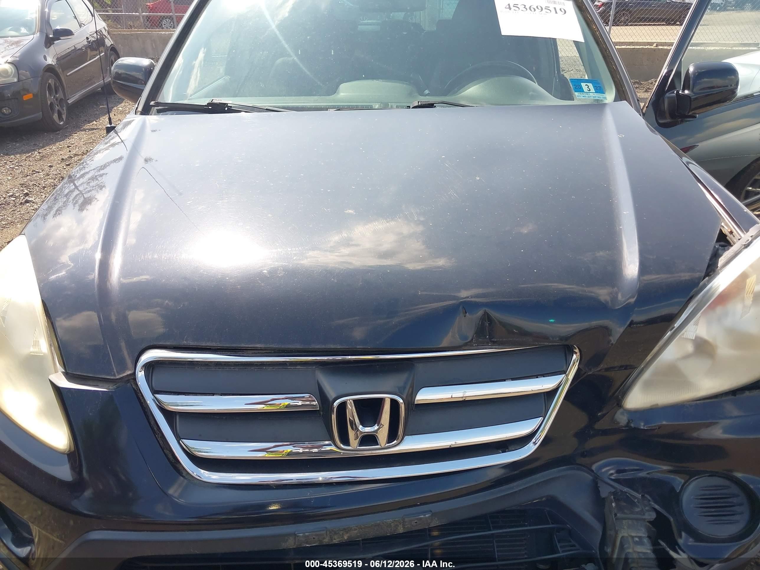 2006 Honda Cr-v Se Черный vin: SHSRD78926U405240