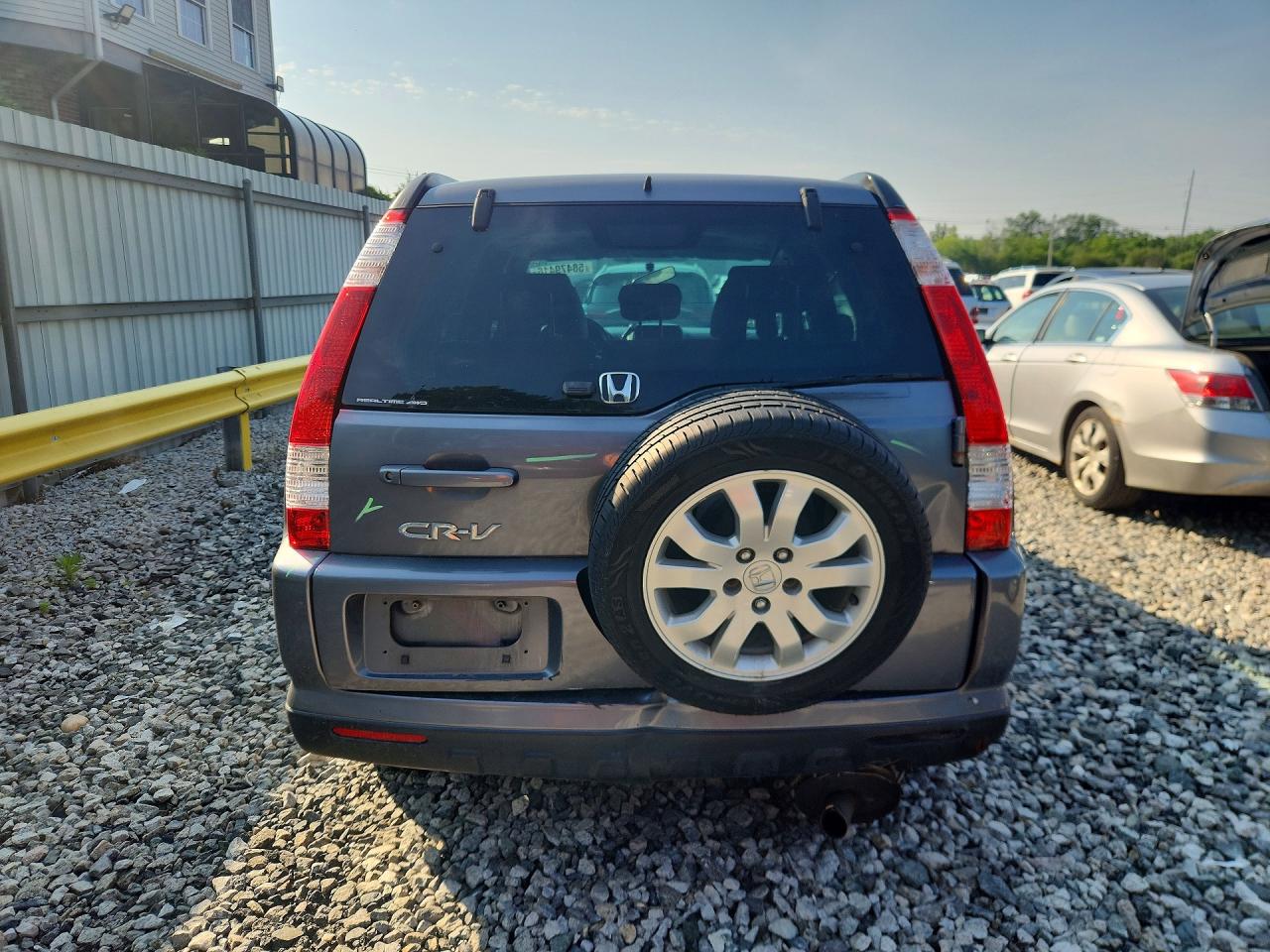 2006 Honda Cr-v Se Gray vin: SHSRD78946U407815
