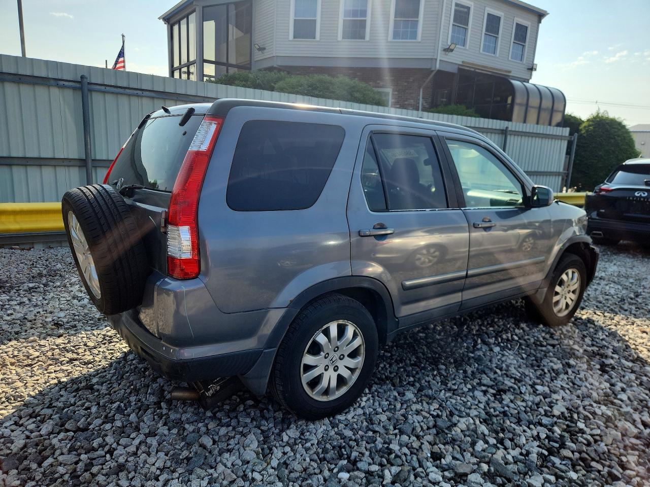 2006 Honda Cr-v Se Gray vin: SHSRD78946U407815