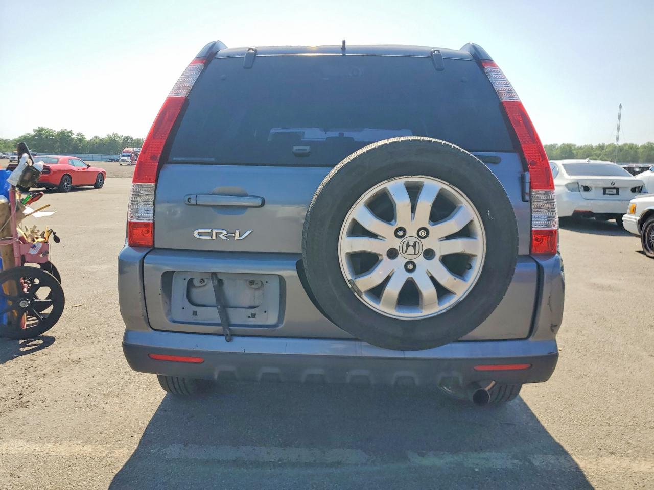 2006 Honda Cr-v Se Gray vin: SHSRD78946U439289