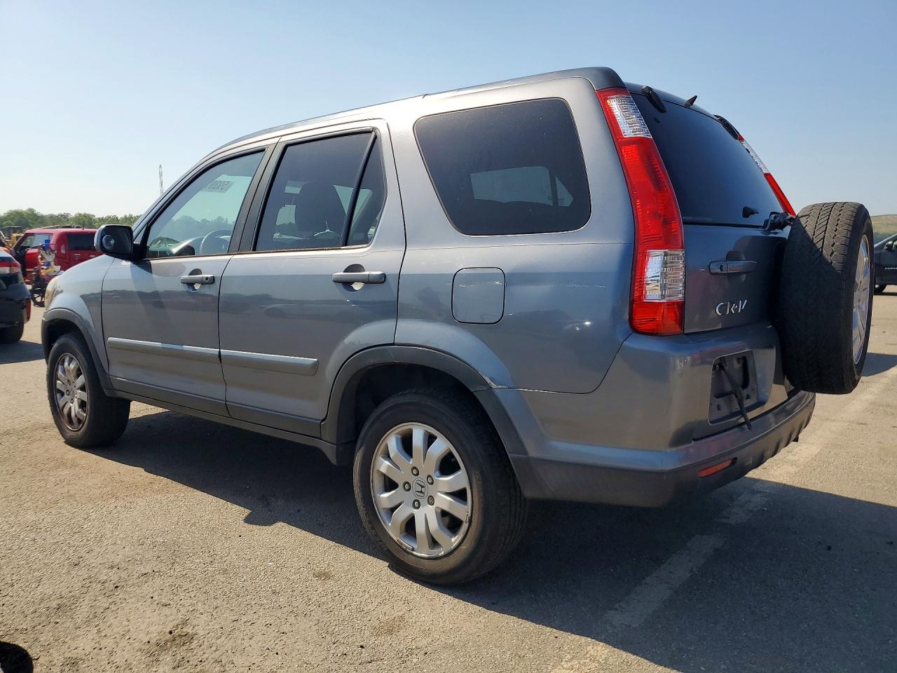 2006 Honda Cr-v Se Gray vin: SHSRD78946U439289