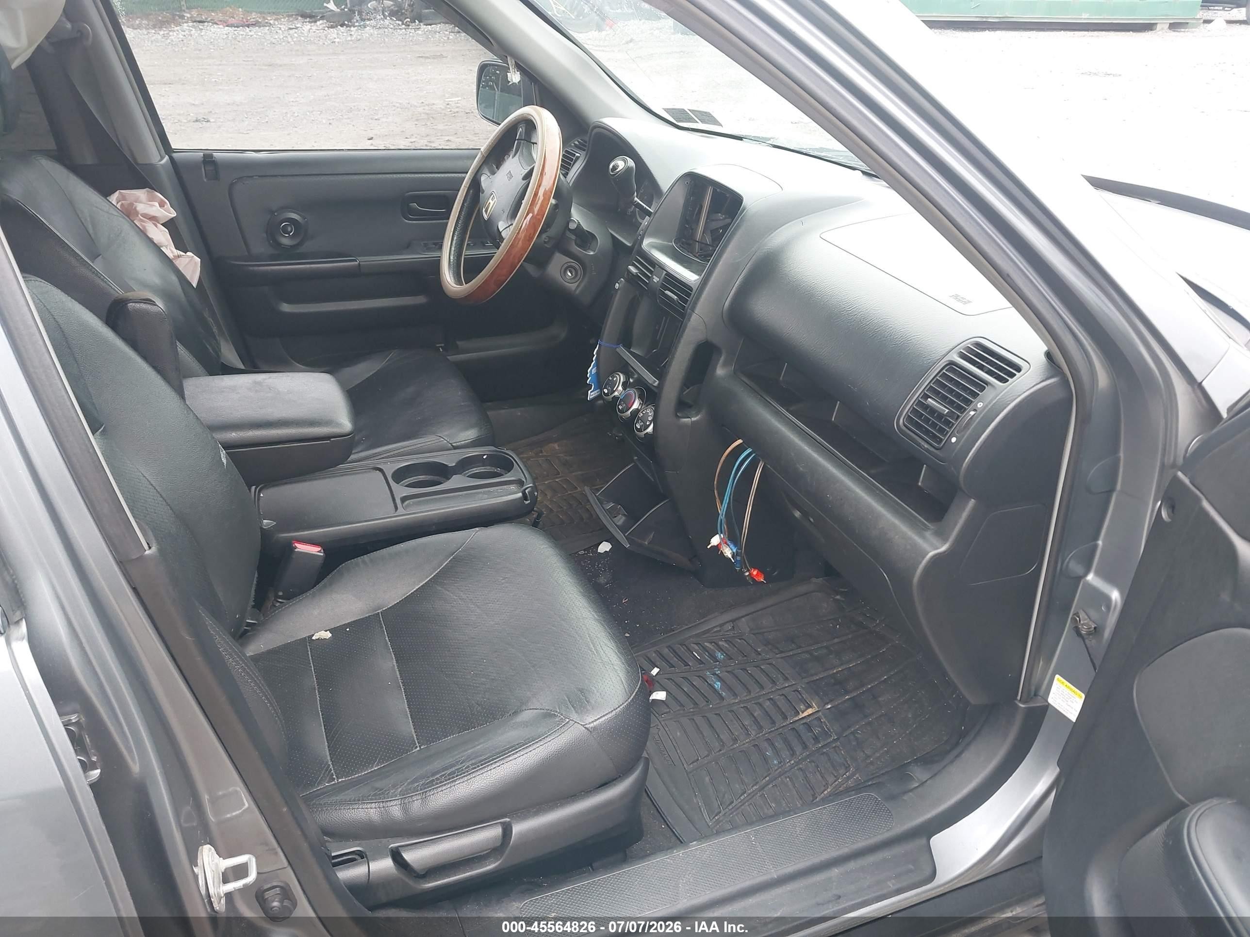 2006 Honda Cr-v Se Серый vin: SHSRD78956U405281