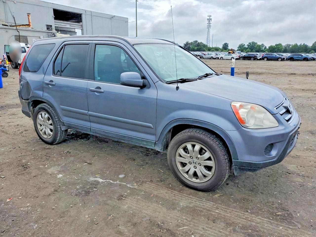 2006 Honda Cr-v Se/ex Silver vin: SHSRD78956U427281