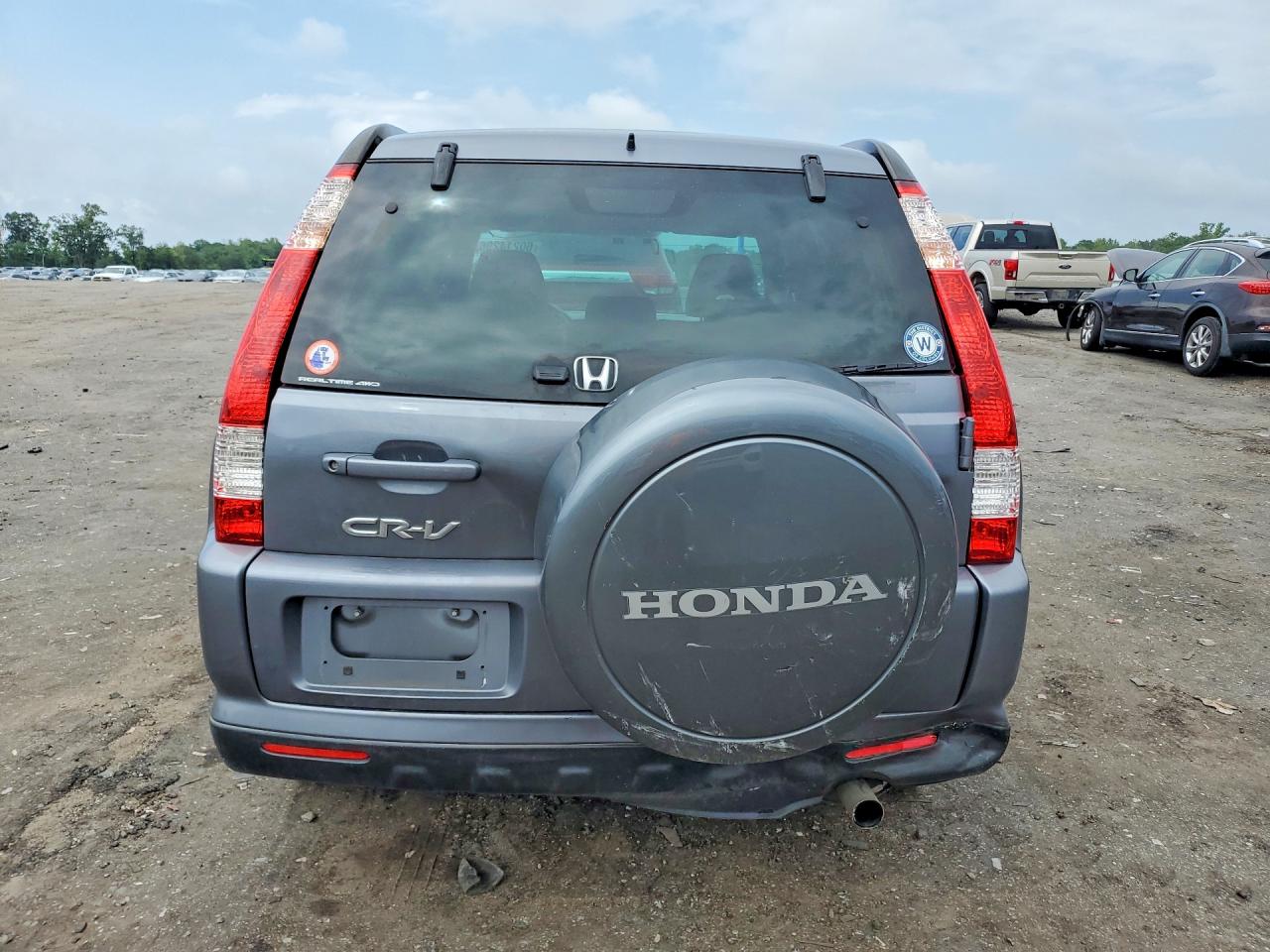 2006 Honda Cr-v Se/ex Silver vin: SHSRD78956U427281