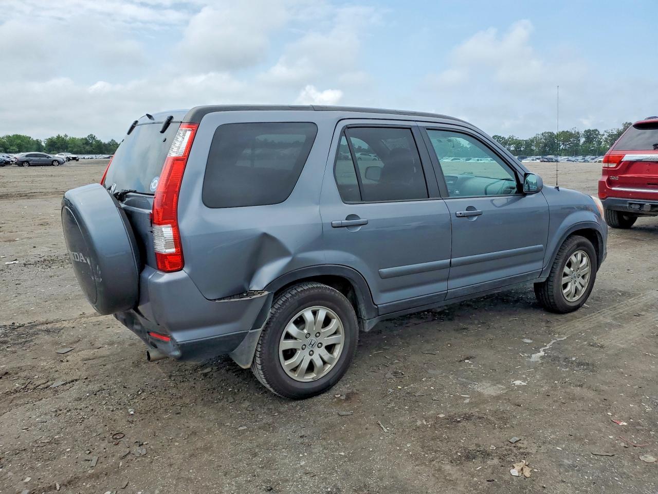 2006 Honda Cr-v Se/ex Silver vin: SHSRD78956U427281