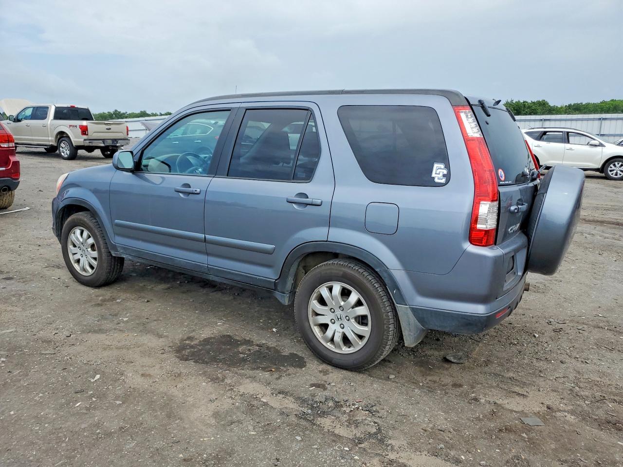 2006 Honda Cr-v Se/ex Silver vin: SHSRD78956U427281