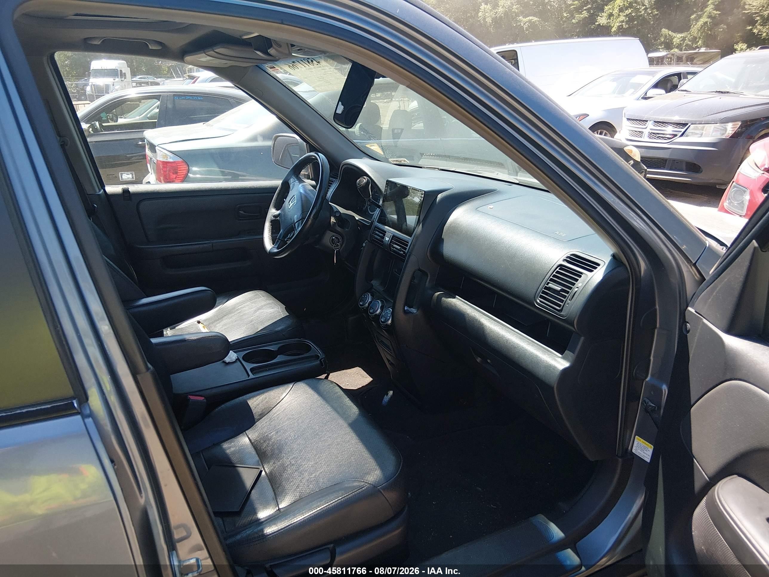 2006 Honda Cr-v Se Gray vin: SHSRD78956U444940