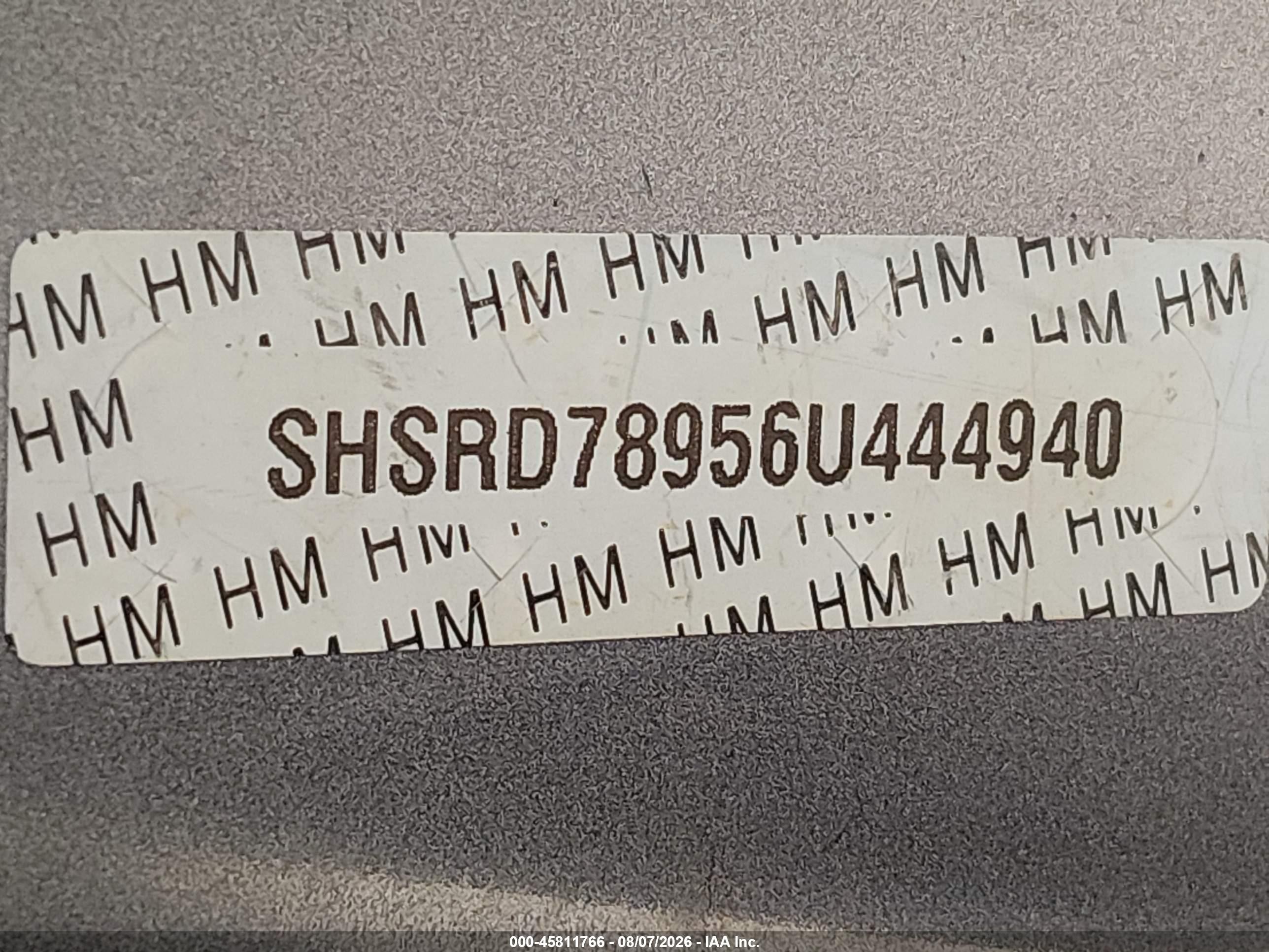 2006 Honda Cr-v Se Gray vin: SHSRD78956U444940